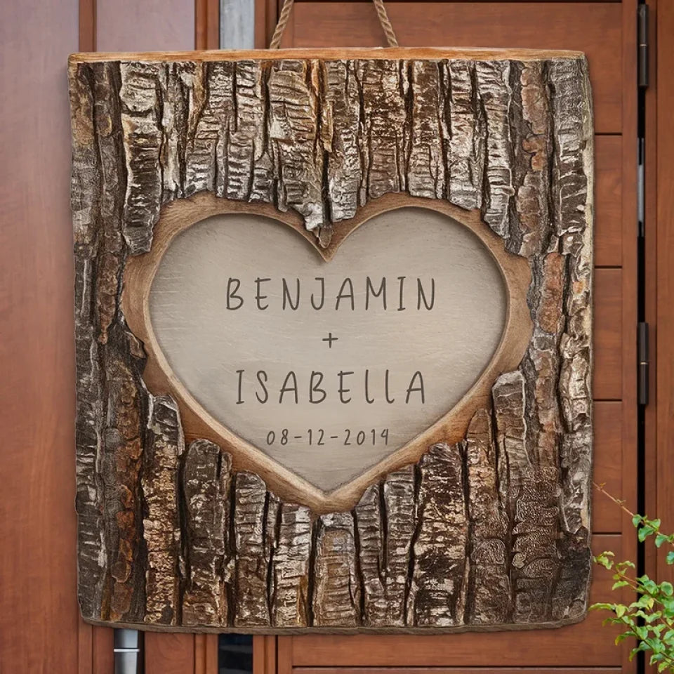 Always Better Together - Couple Personalized Custom Home Decor Wood Sign - Gift For Husband Wife, Anniversary