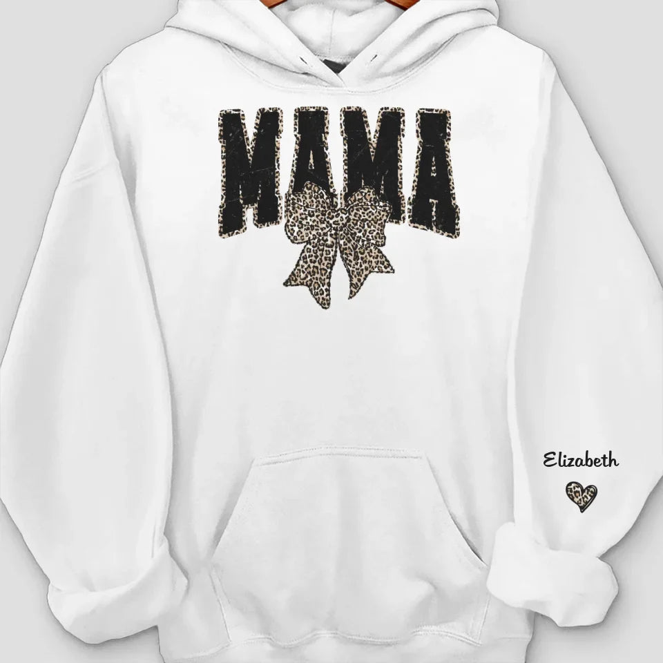 Love In Every Touch - Family Personalized Custom Unisex Sweatshirt, Hoodie With Design On Sleeve - Gift For Mom, Grandma
