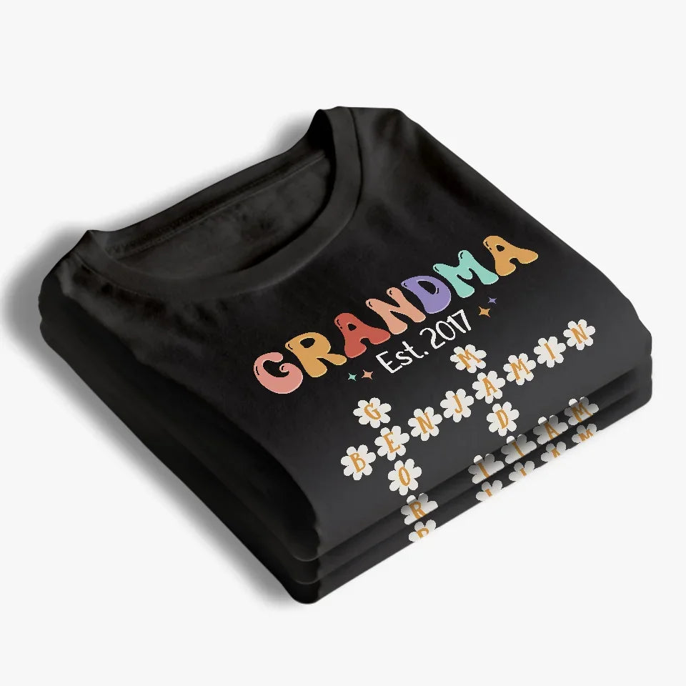 A Mother's Love Endures Through All - Family Personalized Custom Unisex T-shirt, Premium T-shirt, Hoodie - Gift For Mom, Grandma