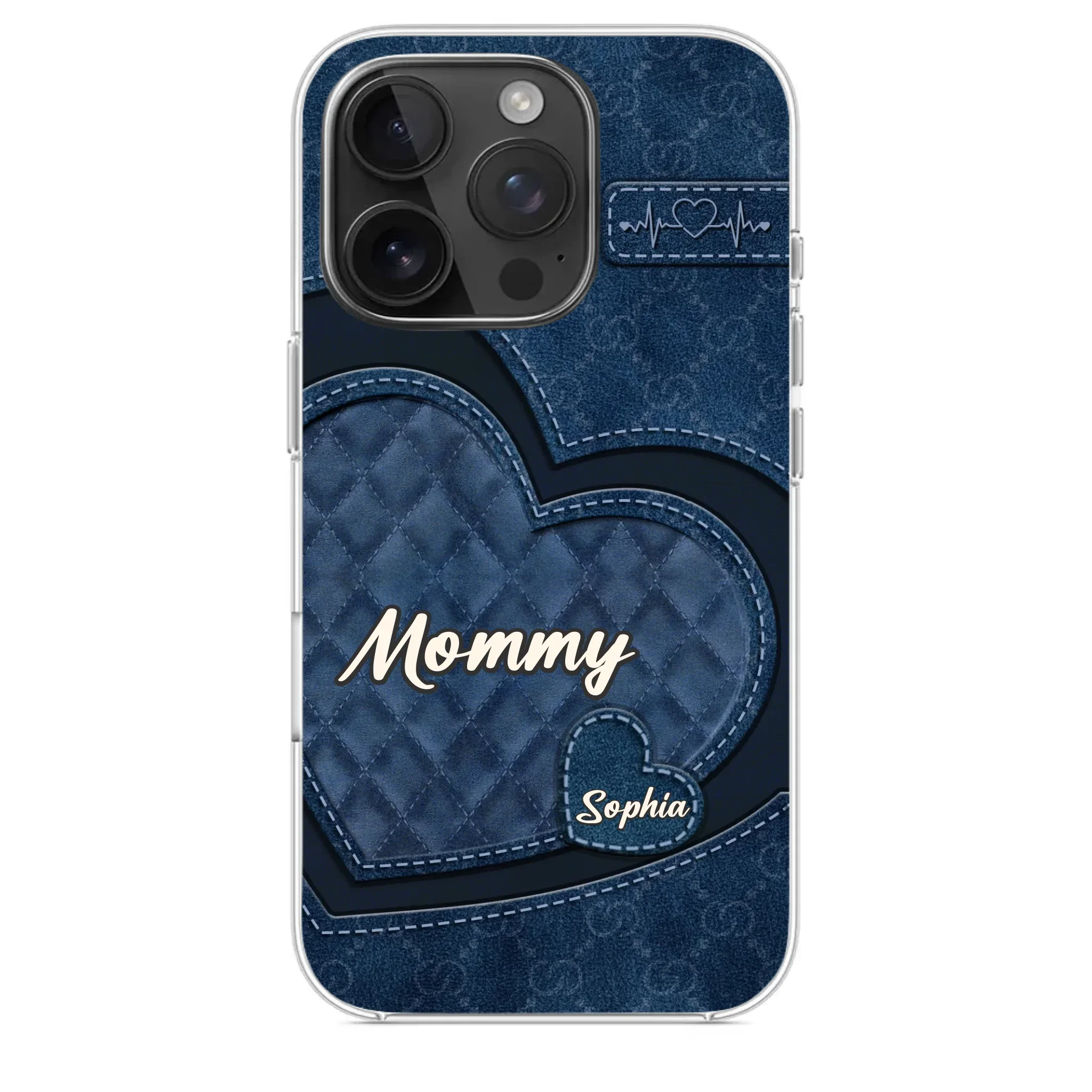 Thank You For Every Hug And Act Of Love - Family Personalized Custom Clear Phone Case - Gift For Mom, Grandma