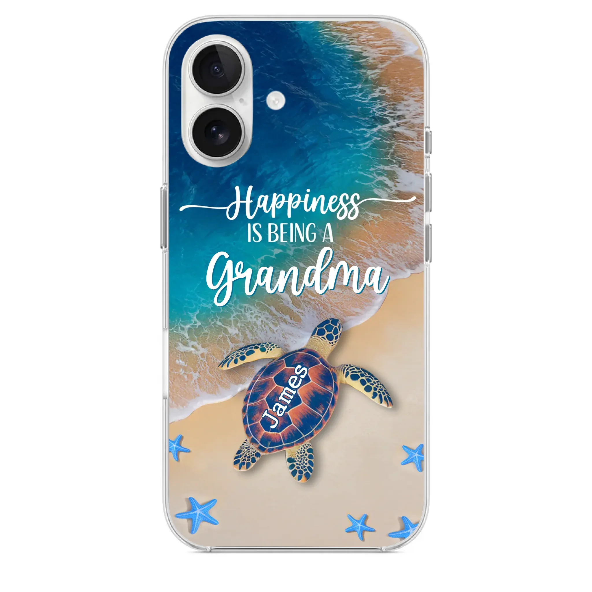 Grandma's Love Is The Vine That Connects Generations - Family Personalized Custom 3D Inflated Effect Printed Clear Phone Case - Gift For Mom, Grandma