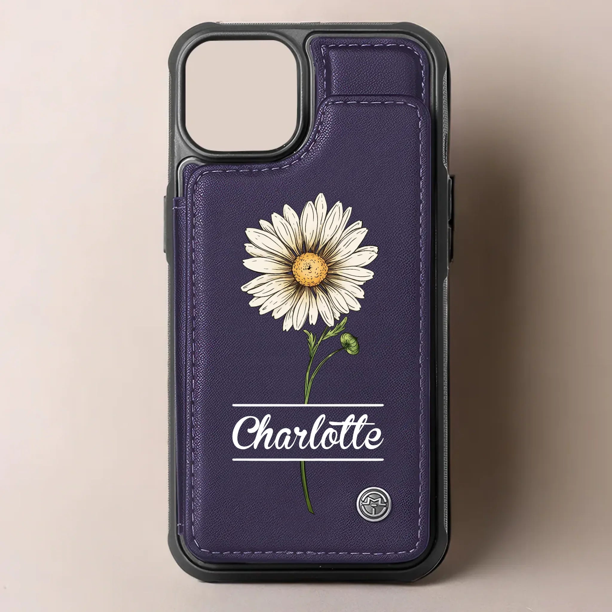 You Are Enough, Just As You Are - Family Personalized Custom Leather Flip Wallet Phone Case - Gift For Yourself, Best Friends, Siblings, Family Members