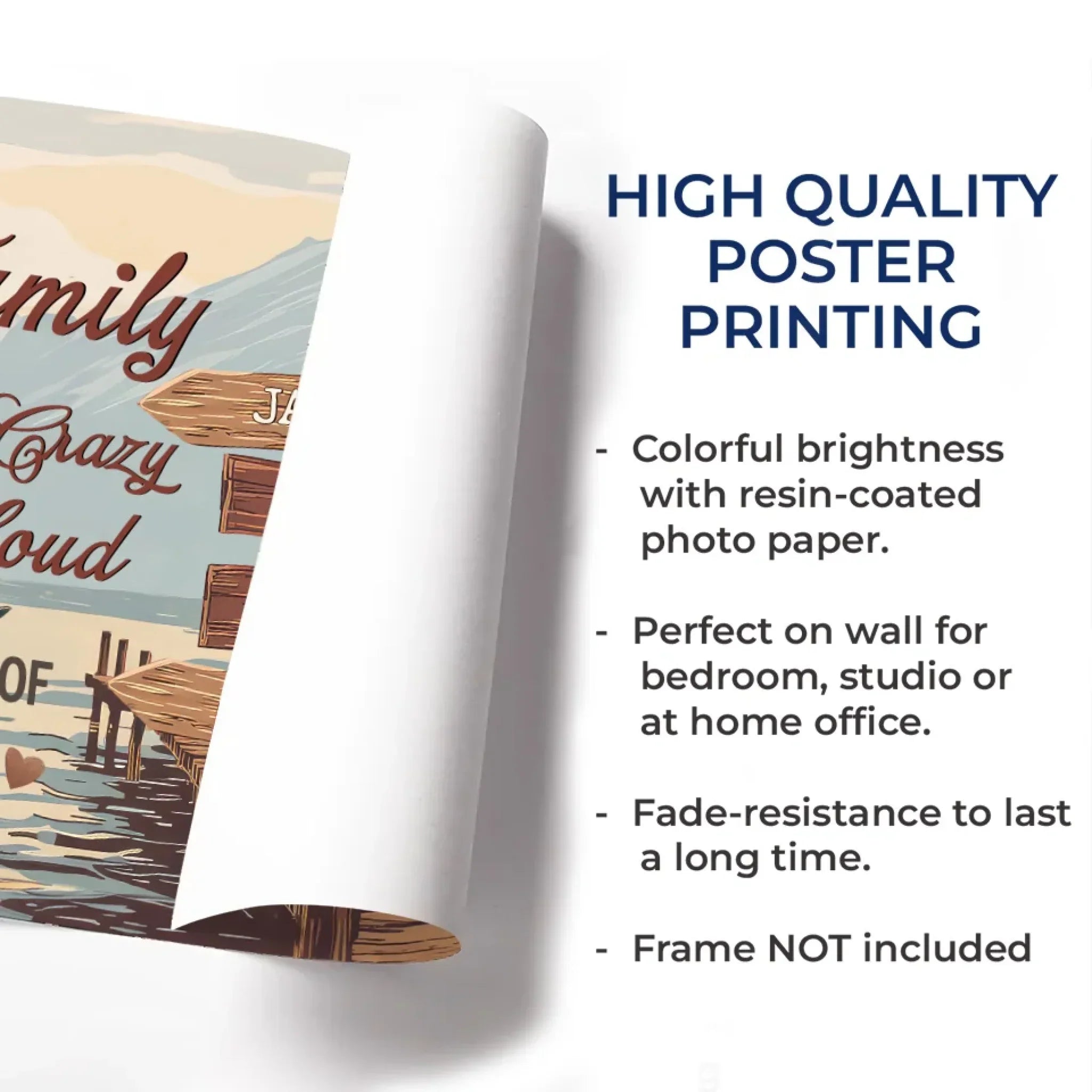Turn Your Favorite Memories Into Something Special - Family Personalized Custom Horizontal Poster - Gift For Family Members