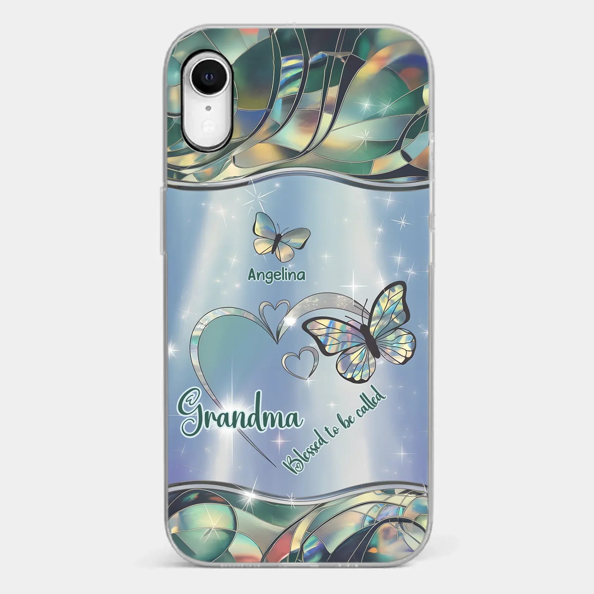 If Nothing Is Going Well, Call Your Grandma - Family Personalized Custom Clear Phone Case - Gift For Mom, Grandma