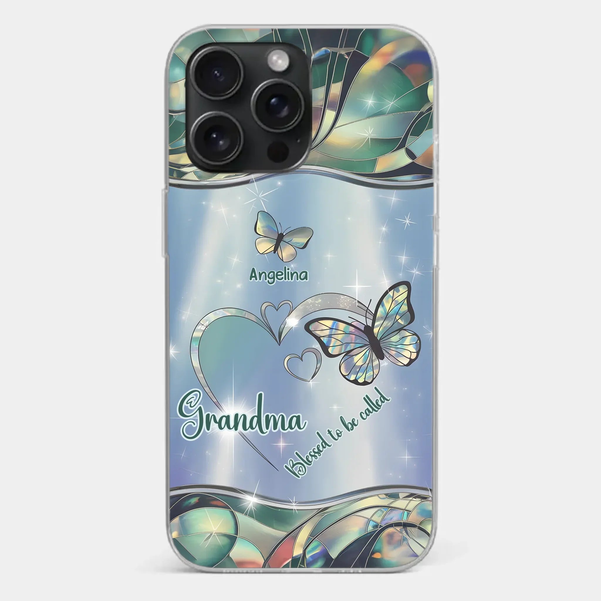If Nothing Is Going Well, Call Your Grandma - Family Personalized Custom Clear Phone Case - Gift For Mom, Grandma