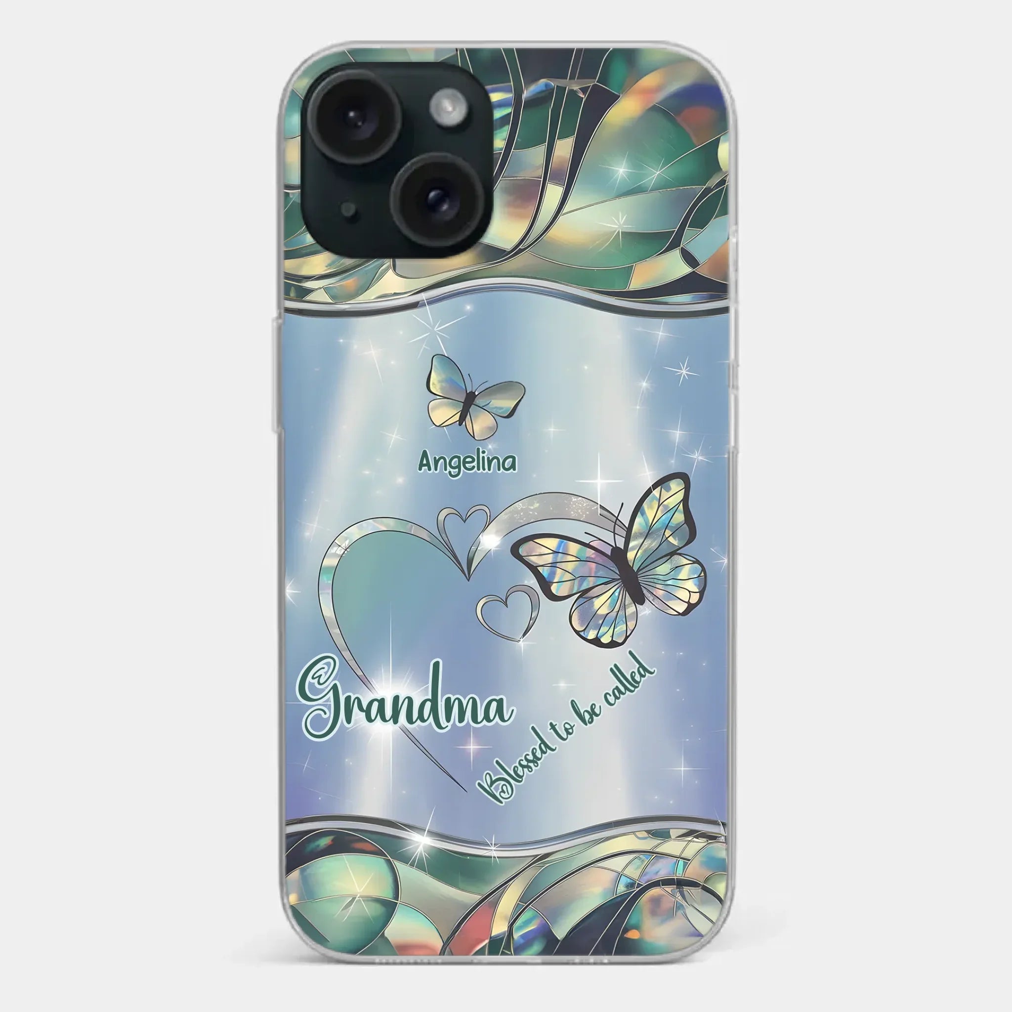If Nothing Is Going Well, Call Your Grandma - Family Personalized Custom Clear Phone Case - Gift For Mom, Grandma