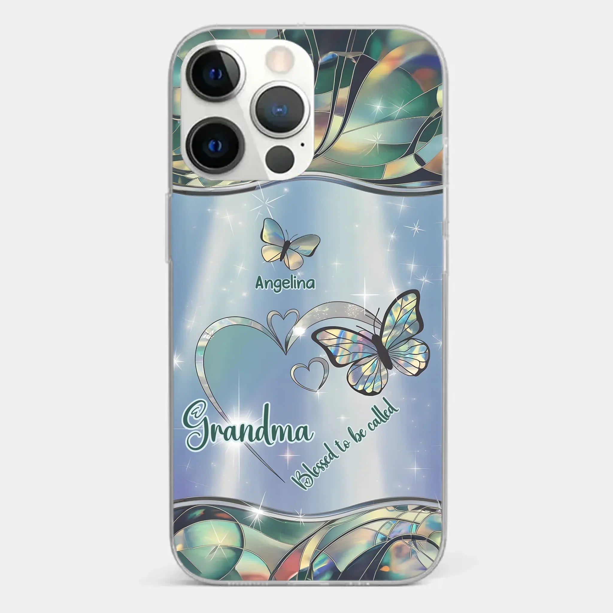 If Nothing Is Going Well, Call Your Grandma - Family Personalized Custom Clear Phone Case - Gift For Mom, Grandma