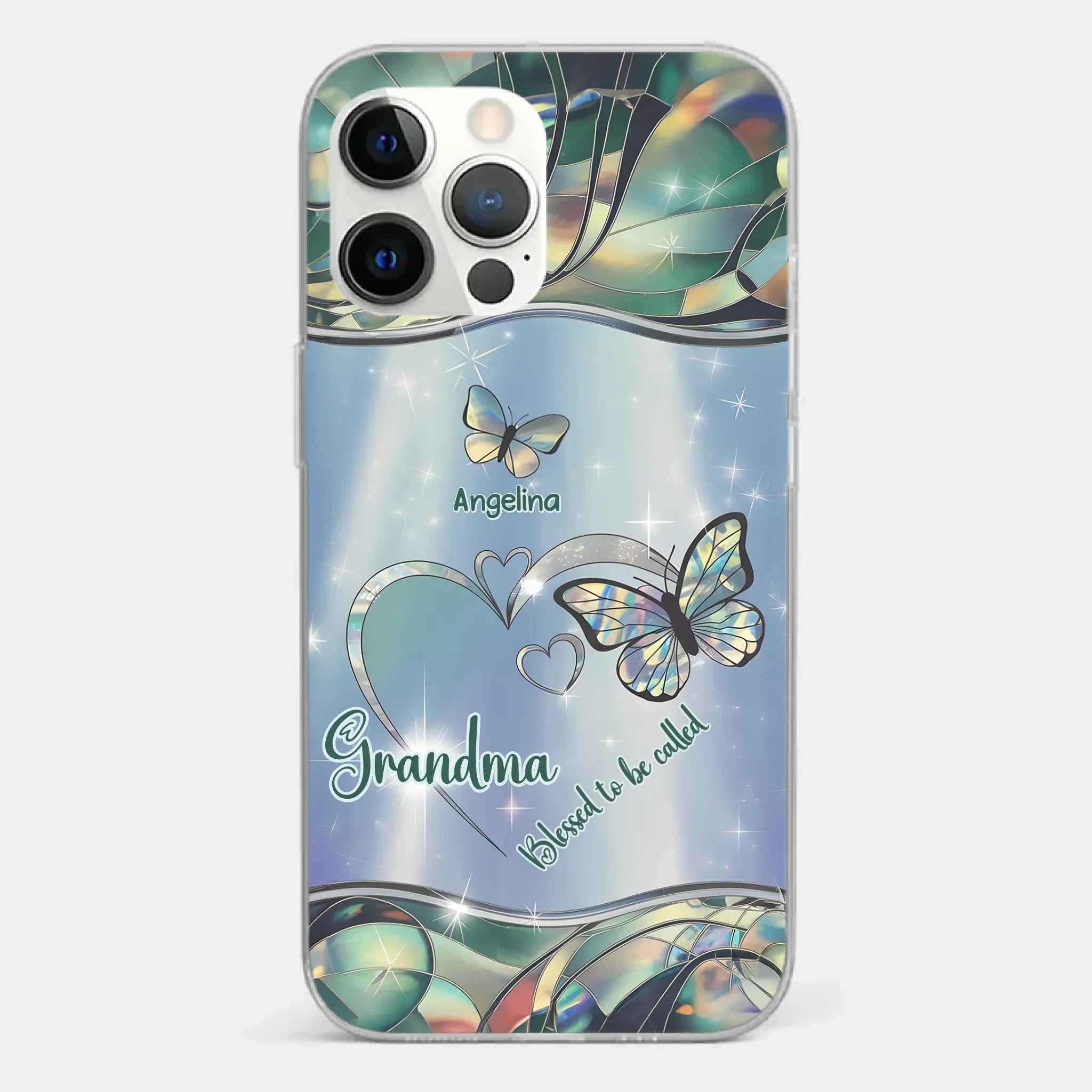 If Nothing Is Going Well, Call Your Grandma - Family Personalized Custom Clear Phone Case - Gift For Mom, Grandma