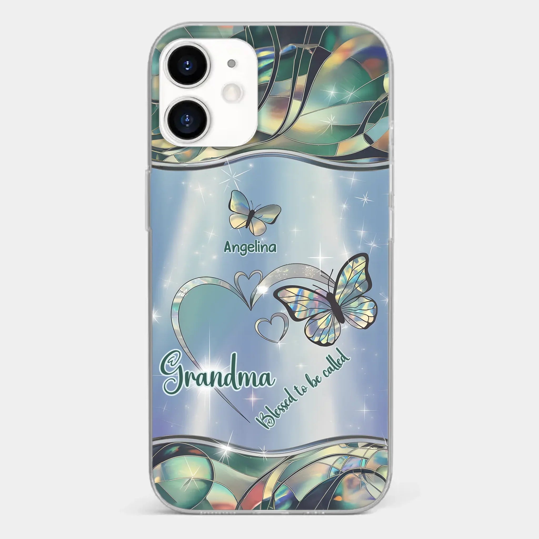 If Nothing Is Going Well, Call Your Grandma - Family Personalized Custom Clear Phone Case - Gift For Mom, Grandma