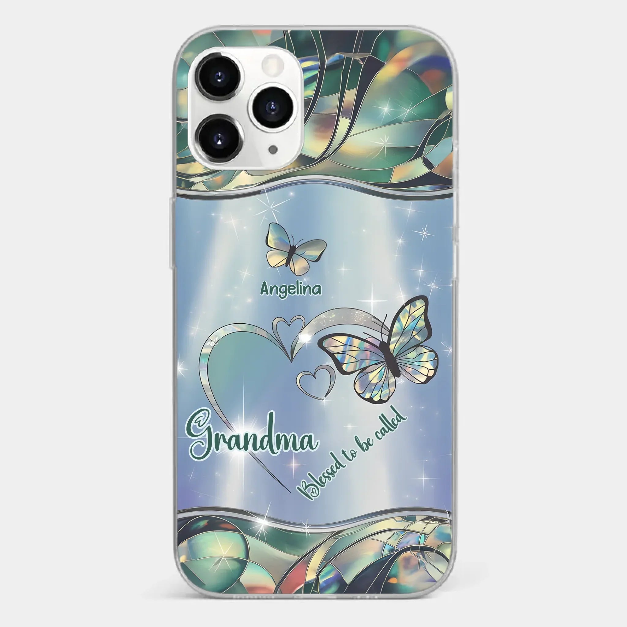 If Nothing Is Going Well, Call Your Grandma - Family Personalized Custom Clear Phone Case - Gift For Mom, Grandma