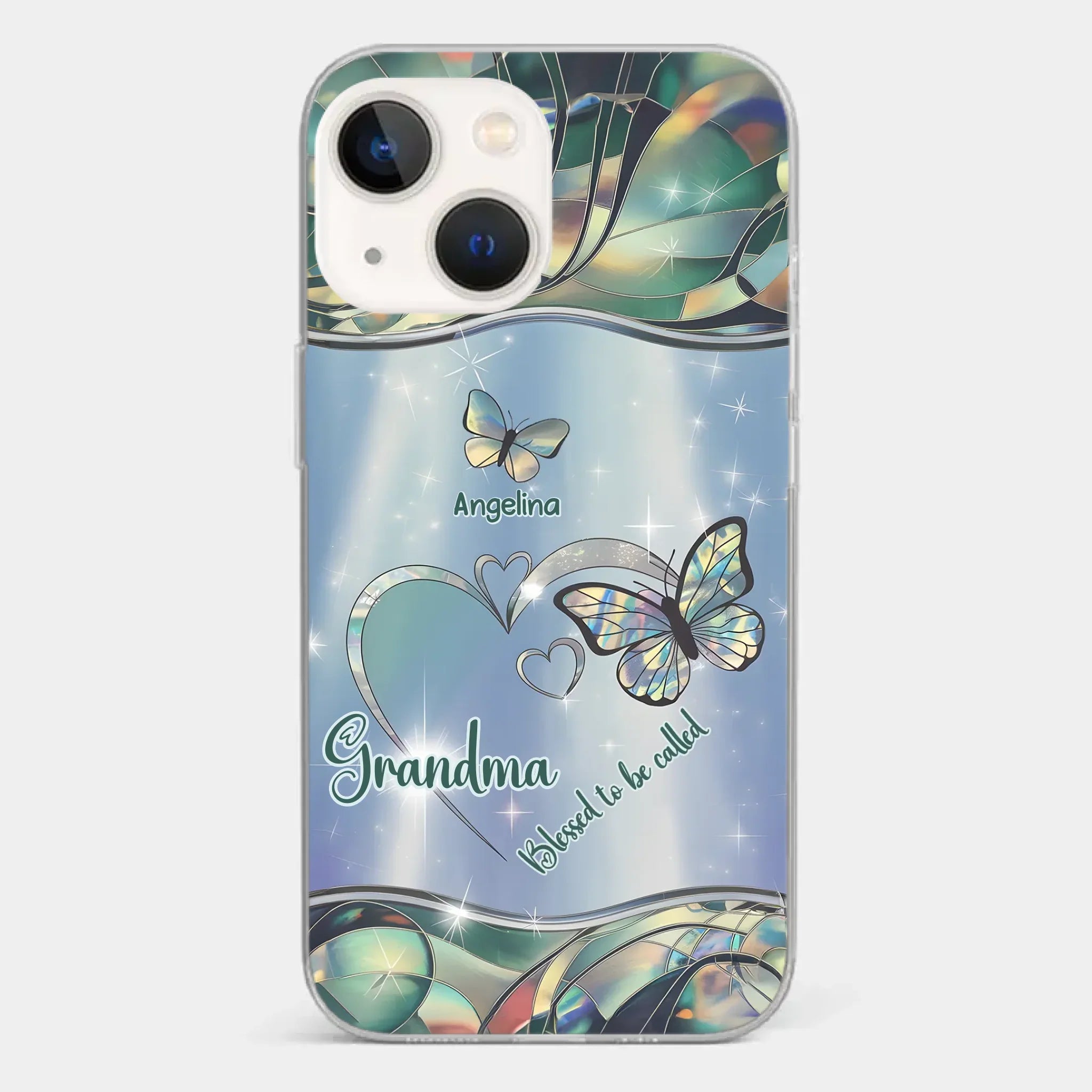 If Nothing Is Going Well, Call Your Grandma - Family Personalized Custom Clear Phone Case - Gift For Mom, Grandma