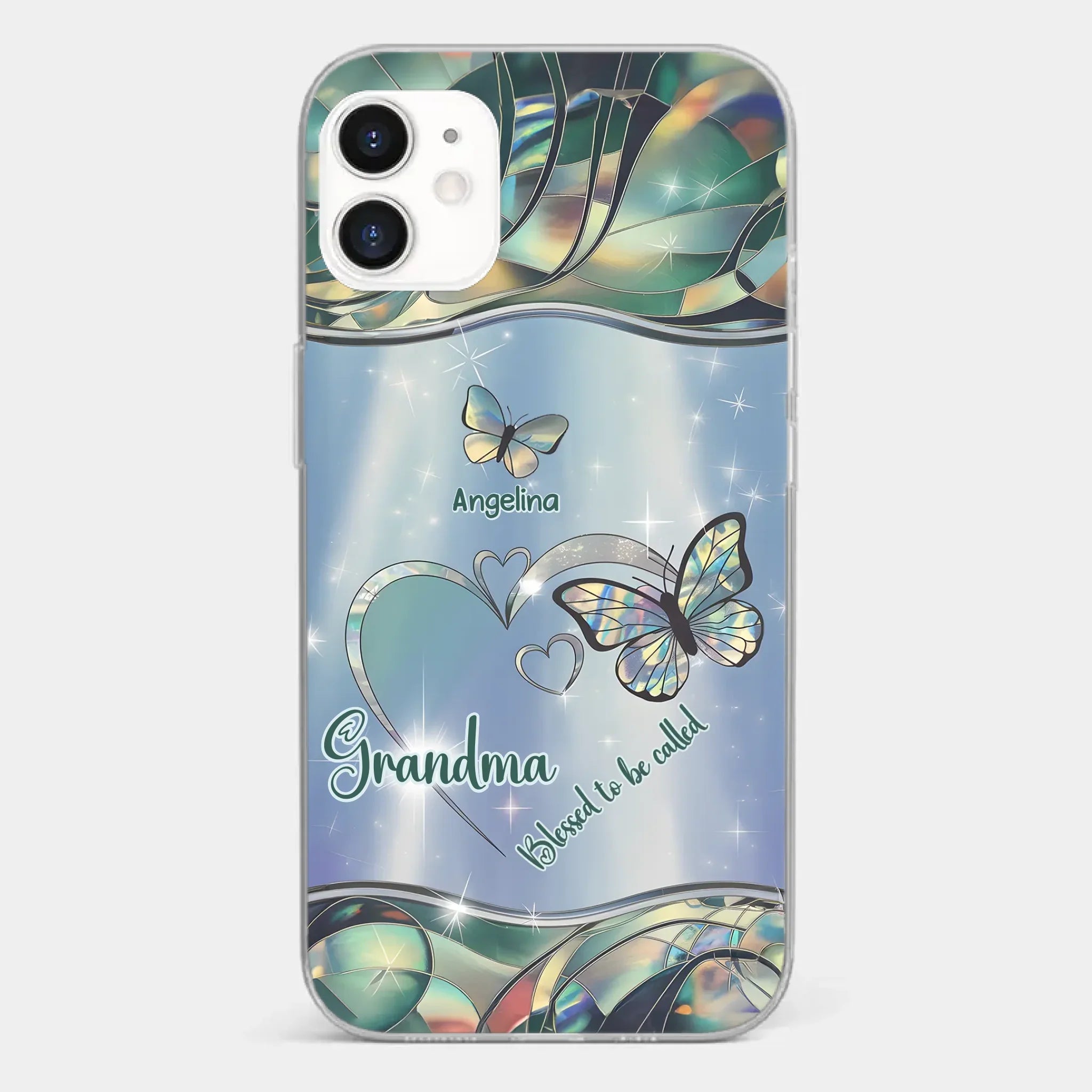 If Nothing Is Going Well, Call Your Grandma - Family Personalized Custom Clear Phone Case - Gift For Mom, Grandma