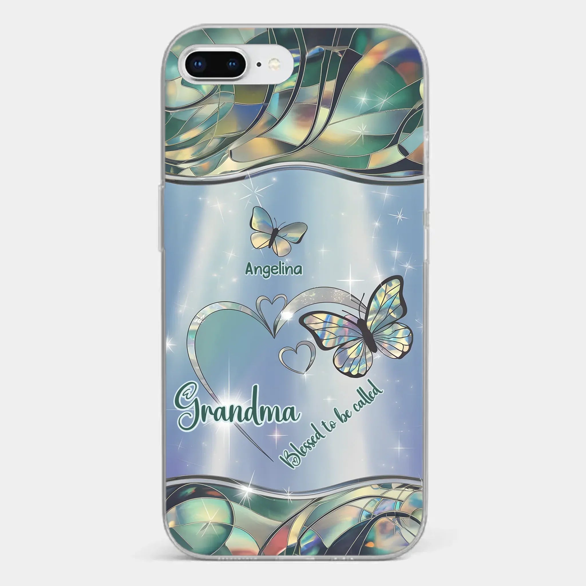 If Nothing Is Going Well, Call Your Grandma - Family Personalized Custom Clear Phone Case - Gift For Mom, Grandma