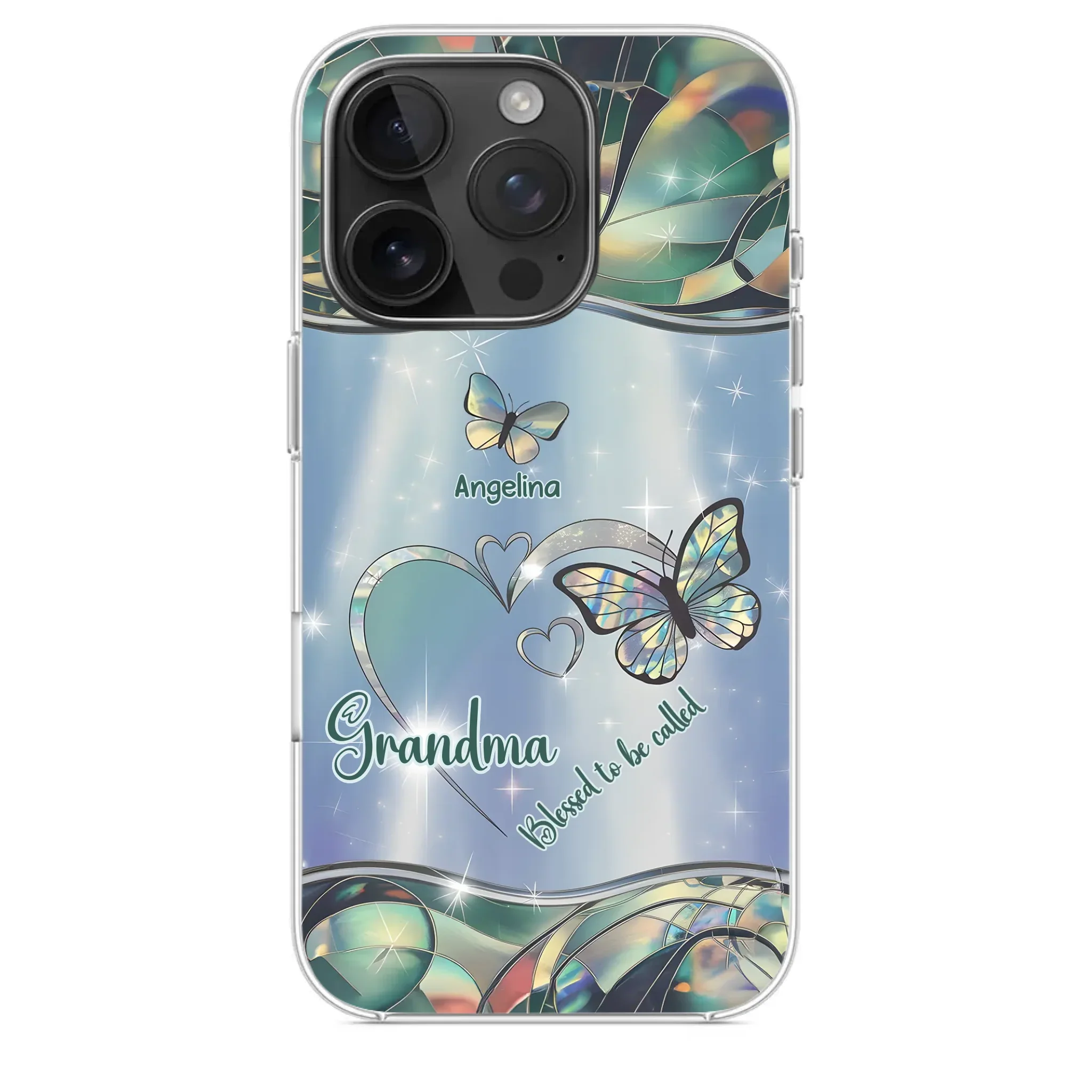 If Nothing Is Going Well, Call Your Grandma - Family Personalized Custom Clear Phone Case - Gift For Mom, Grandma