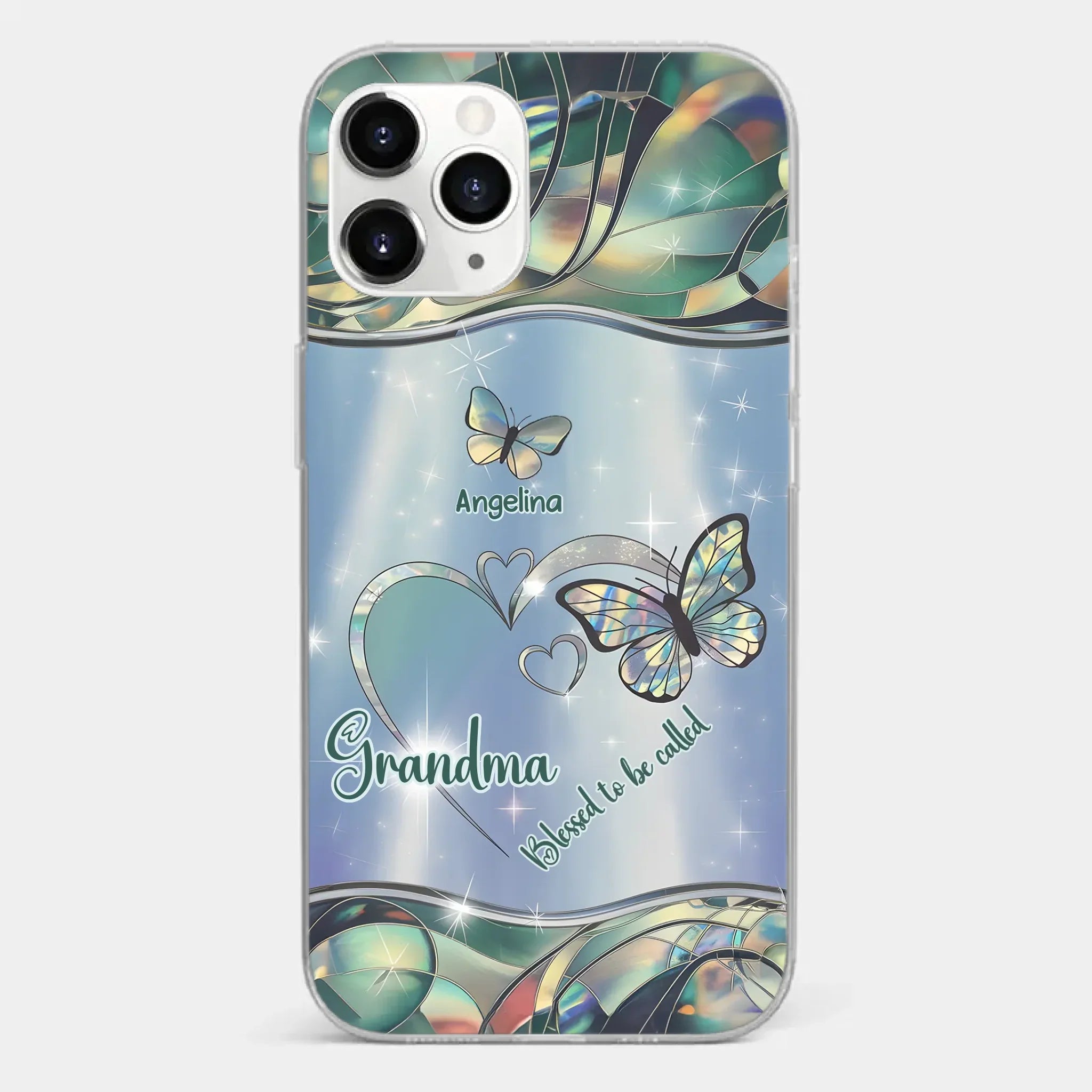 If Nothing Is Going Well, Call Your Grandma - Family Personalized Custom Clear Phone Case - Gift For Mom, Grandma