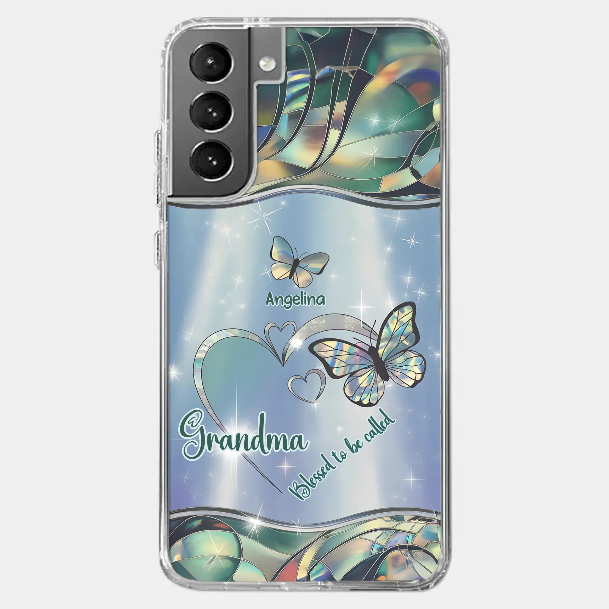 If Nothing Is Going Well, Call Your Grandma - Family Personalized Custom Clear Phone Case - Gift For Mom, Grandma