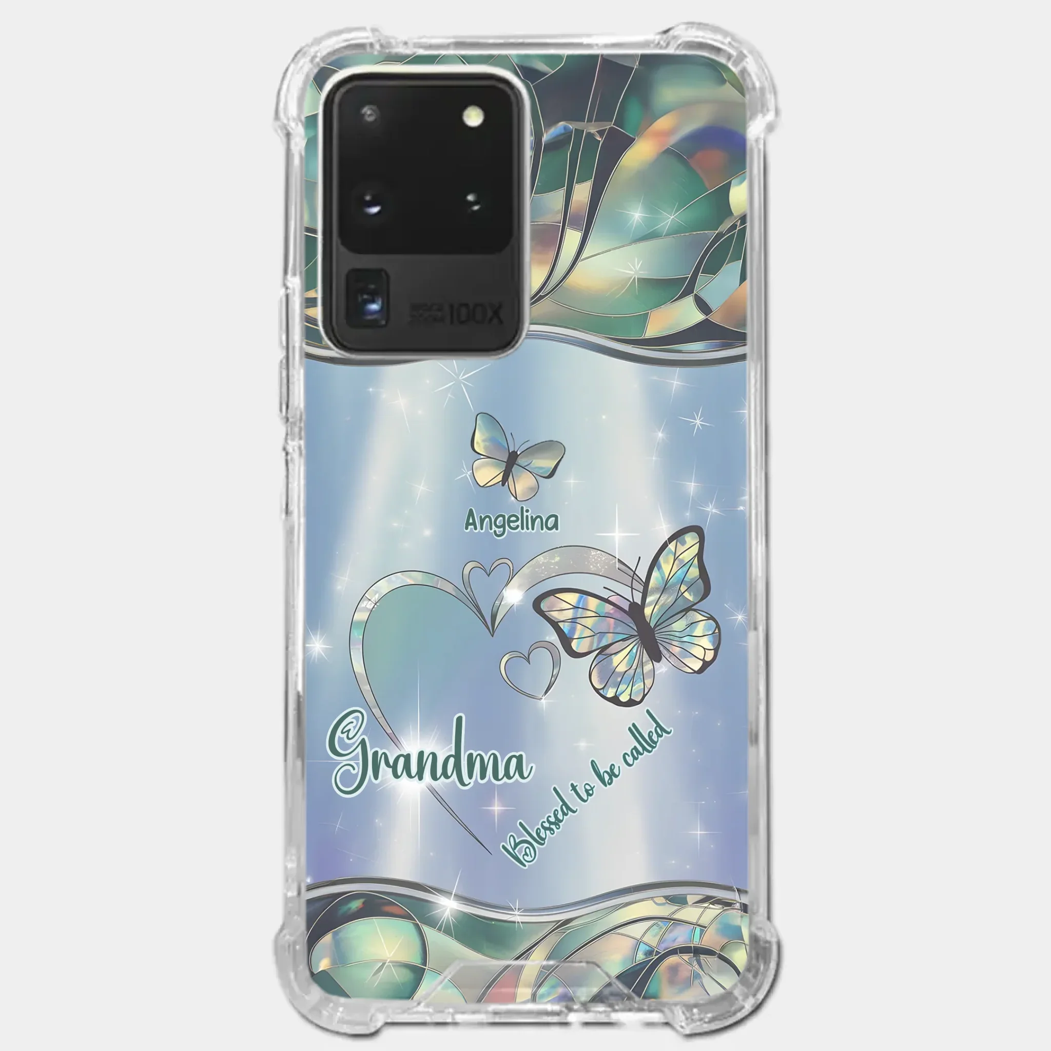 If Nothing Is Going Well, Call Your Grandma - Family Personalized Custom Clear Phone Case - Gift For Mom, Grandma