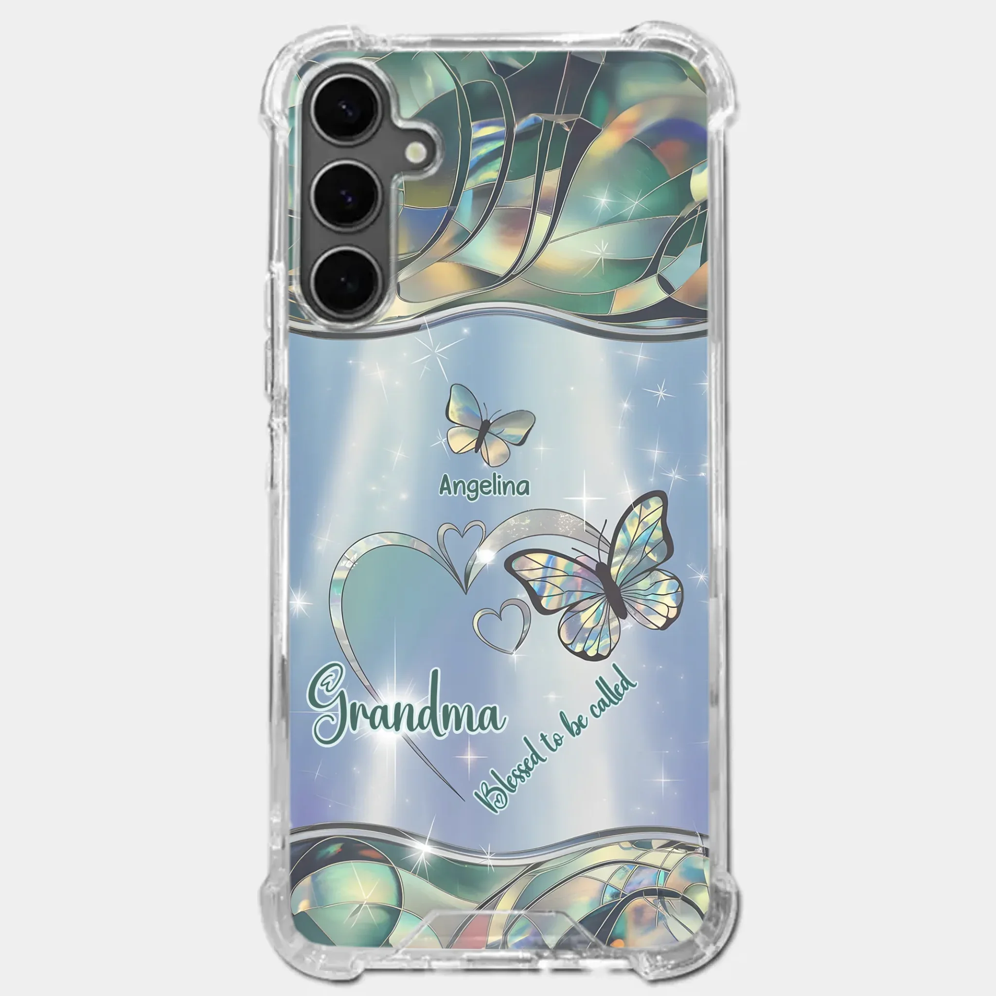 If Nothing Is Going Well, Call Your Grandma - Family Personalized Custom Clear Phone Case - Gift For Mom, Grandma
