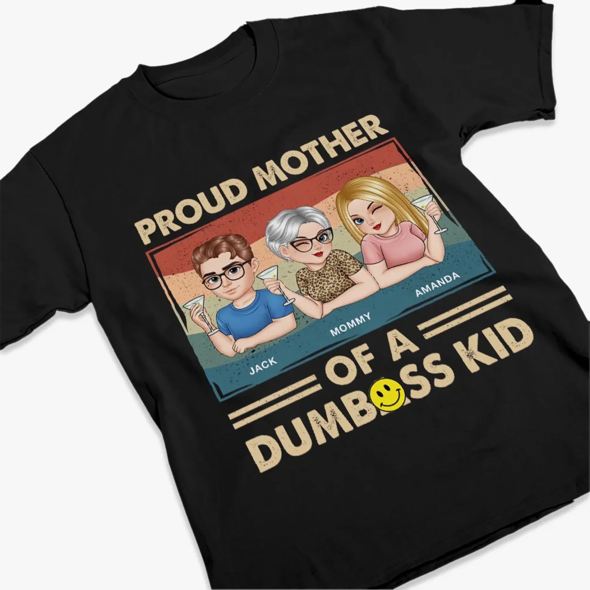 A Thoughtful Gift For The Heart Of The Family - Family Personalized Custom Unisex T-shirt, Premium T-shirt, Hoodie - Mother's Day, Gift For Mom, Grandma