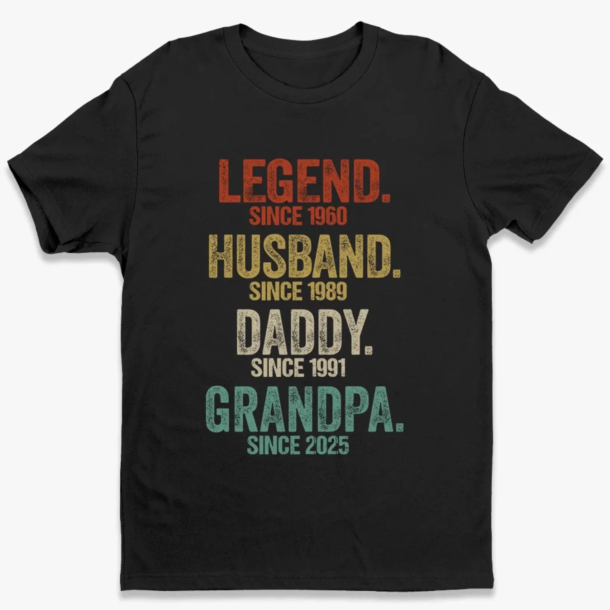 First My Father, Forever My Friend - Family Personalized Custom Unisex T-Shirt, Premium T-shirt, Hoodie - Father's Day, Birthday Gift For Dad, Grandpa