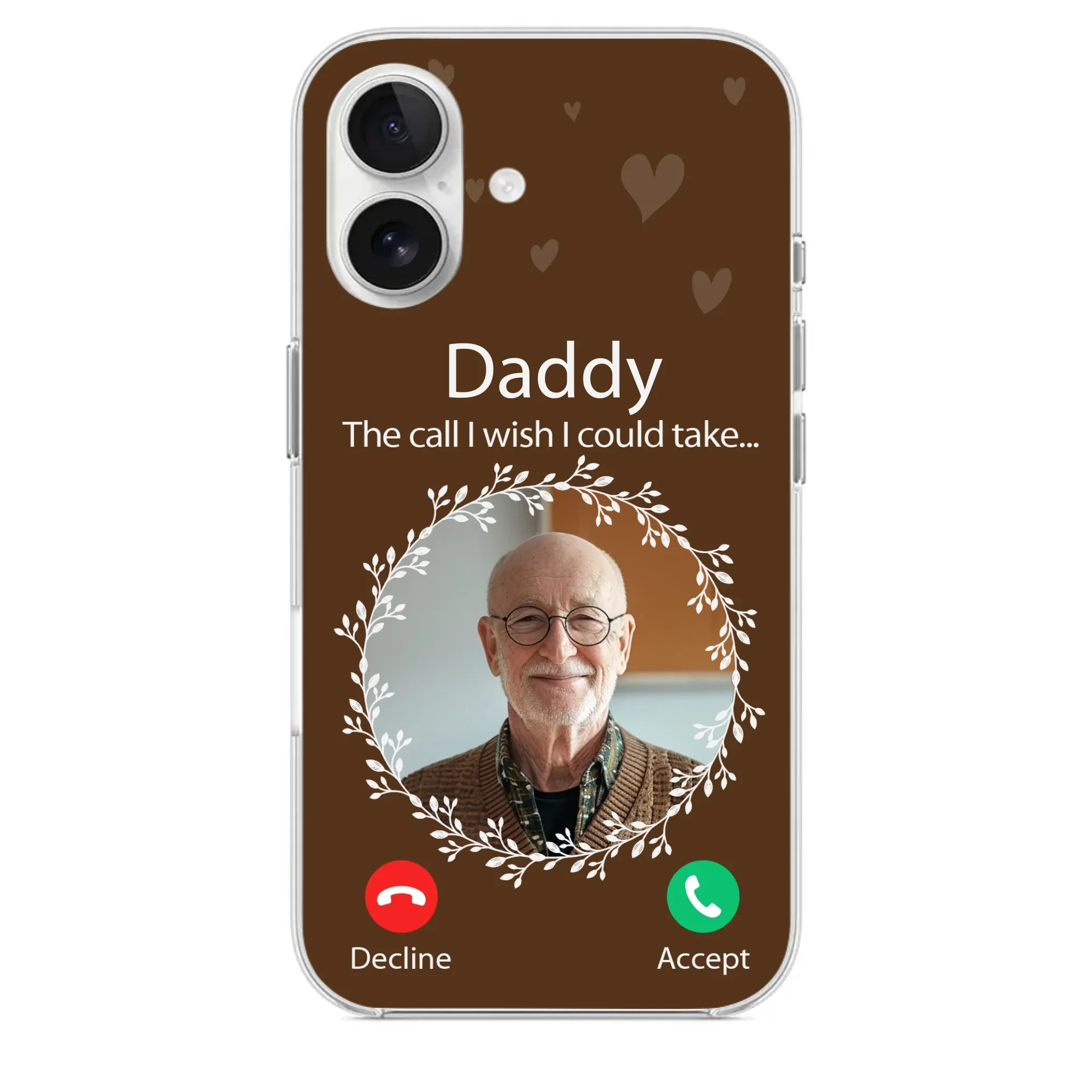 Custom Photo Your Love Will Never Fade - Memorial Personalized Custom Clear Phone Case - Sympathy Gift For Family Members