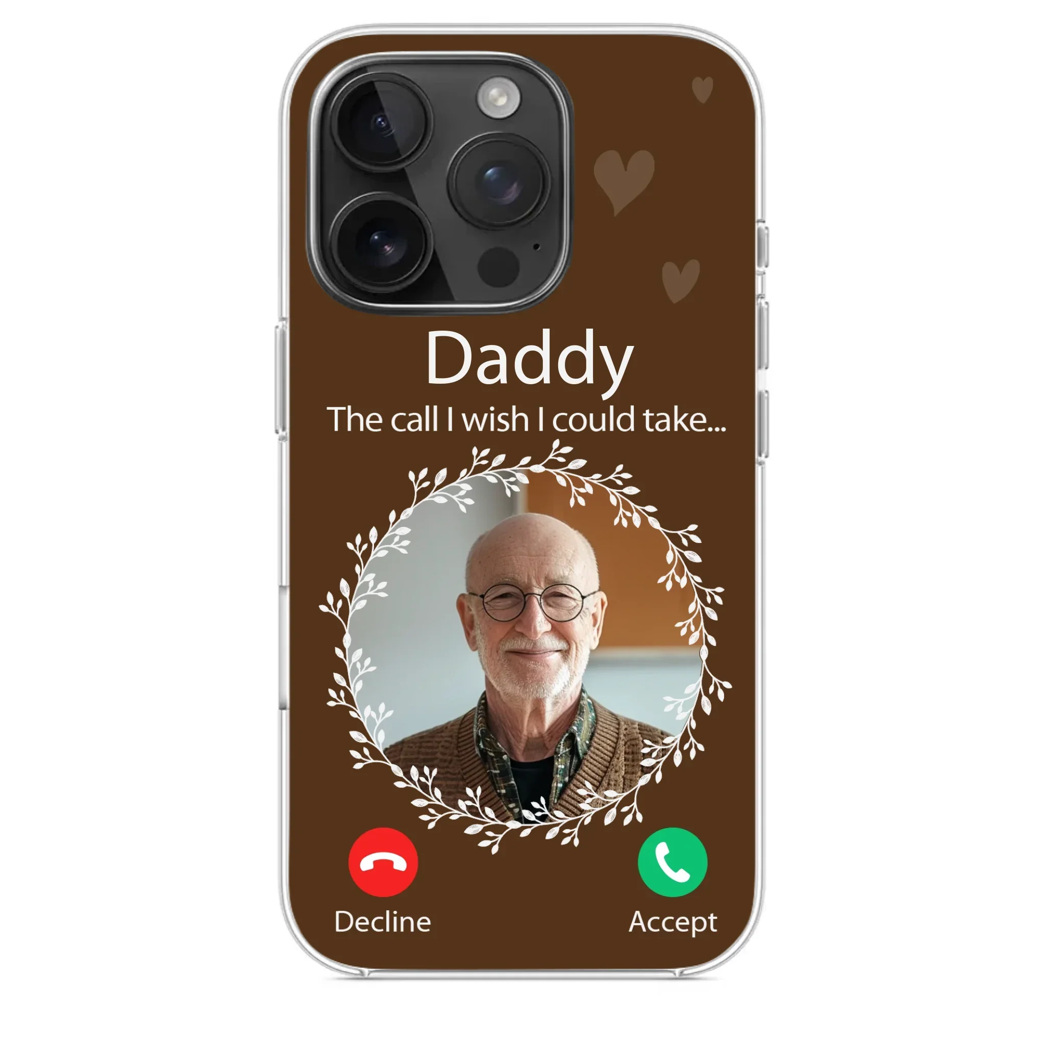 Custom Photo Your Love Will Never Fade - Memorial Personalized Custom Clear Phone Case - Sympathy Gift For Family Members