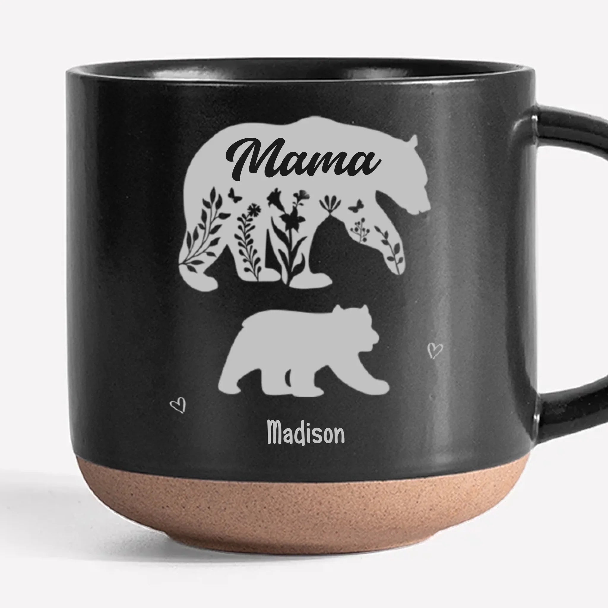 Let Her Know Her Love Grows With Every Generation - Family Personalized Custom Printed Pottery Mug - Gift For Mom, Grandma
