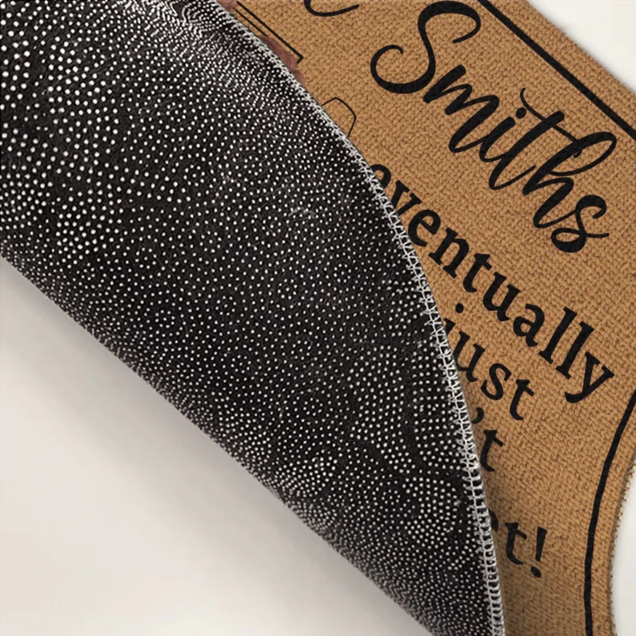 Our Love Is The Adventure That Makes Life Extraordinary - Couple Personalized Custom Home Decor Decorative Mat - House Warming Gift For Husband Wife, Anniversary