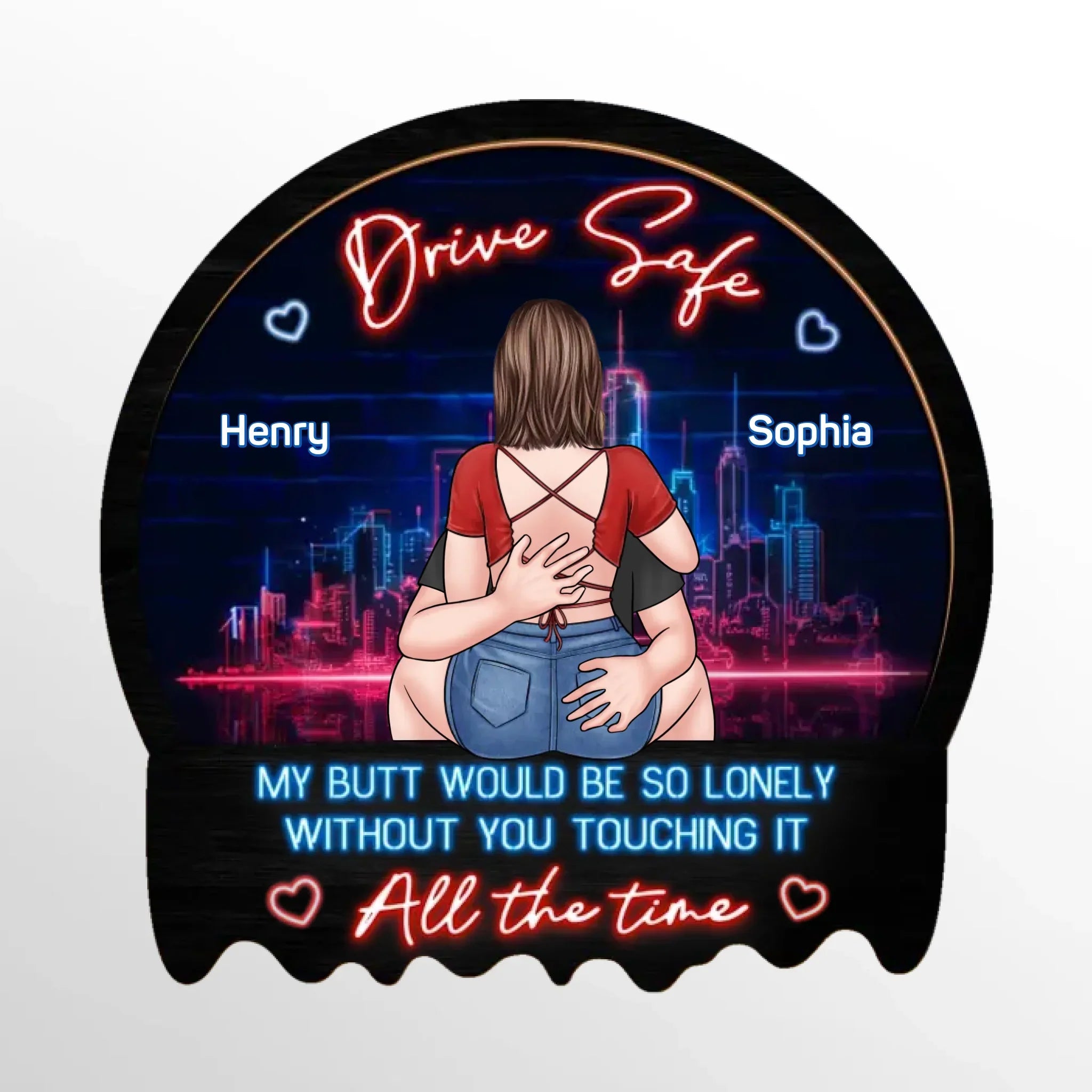 You Are The Song My Heart Sings - Couple Personalized Custom Car Visor Clip - Gift For Husband Wife, Anniversary