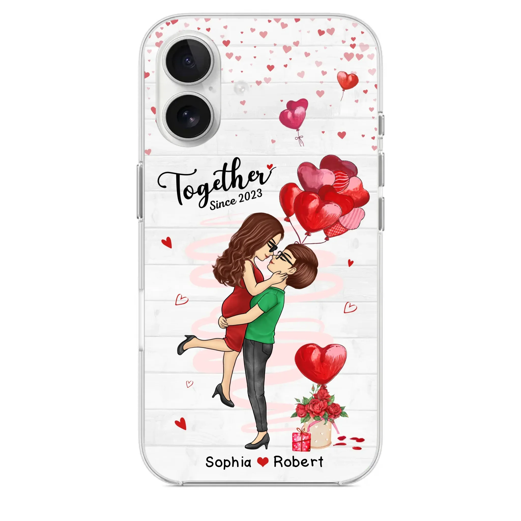 You Are My Greatest Adventure - Couple Personalized Custom Clear Phone Case - Gift For Husband Wife, Anniversary, LGBTQ+
