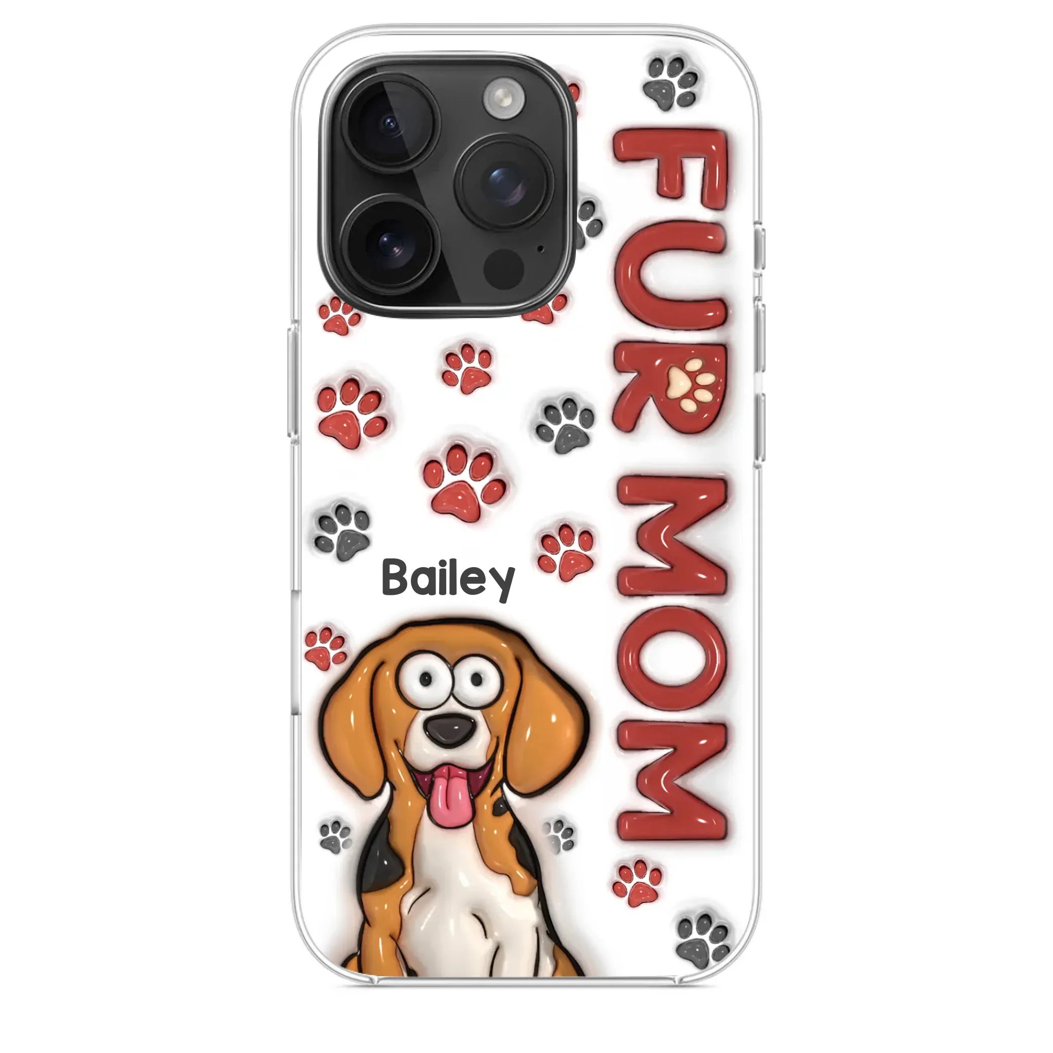 Pets Know How To Cheer You Up - Dog & Cat Personalized Custom 3D Inflated Effect Printed Clear Phone Case - Gift For Pet Owners, Pet Lovers