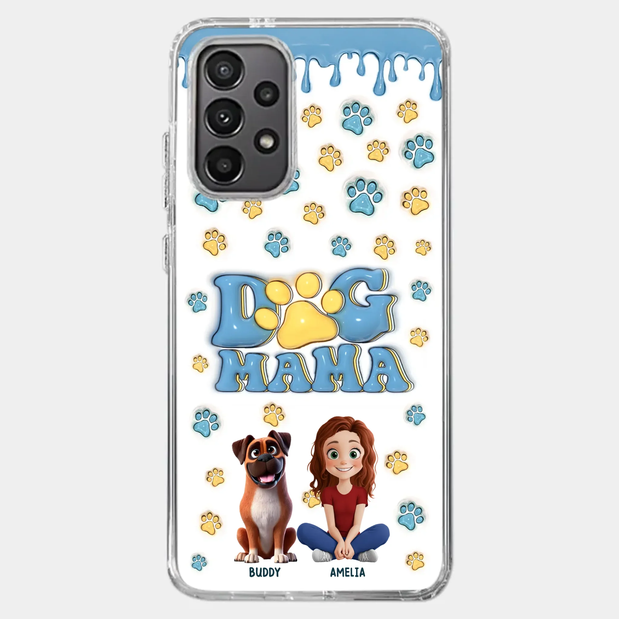 Fur Mom Vibes Only - Dog Personalized Custom Clear Phone Case - Gift For Pet Owners, Pet Lovers