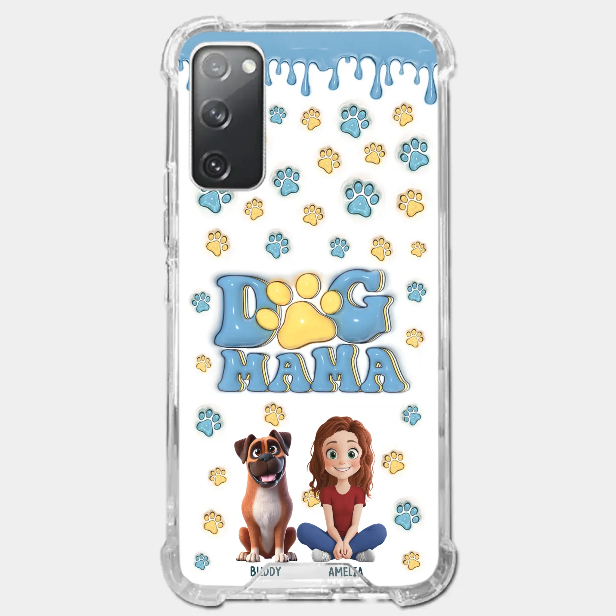 Fur Mom Vibes Only - Dog Personalized Custom Clear Phone Case - Gift For Pet Owners, Pet Lovers