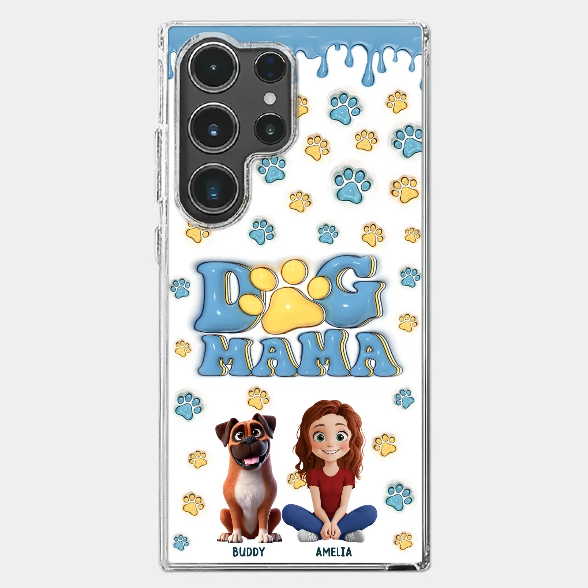 Fur Mom Vibes Only - Dog Personalized Custom Clear Phone Case - Gift For Pet Owners, Pet Lovers