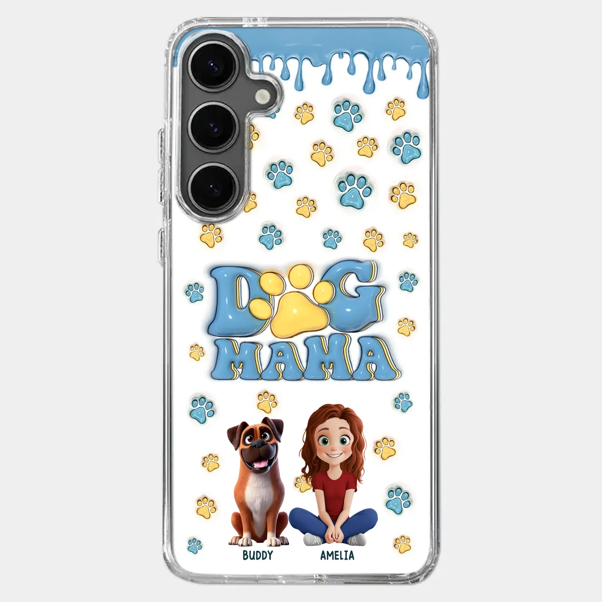 Fur Mom Vibes Only - Dog Personalized Custom Clear Phone Case - Gift For Pet Owners, Pet Lovers