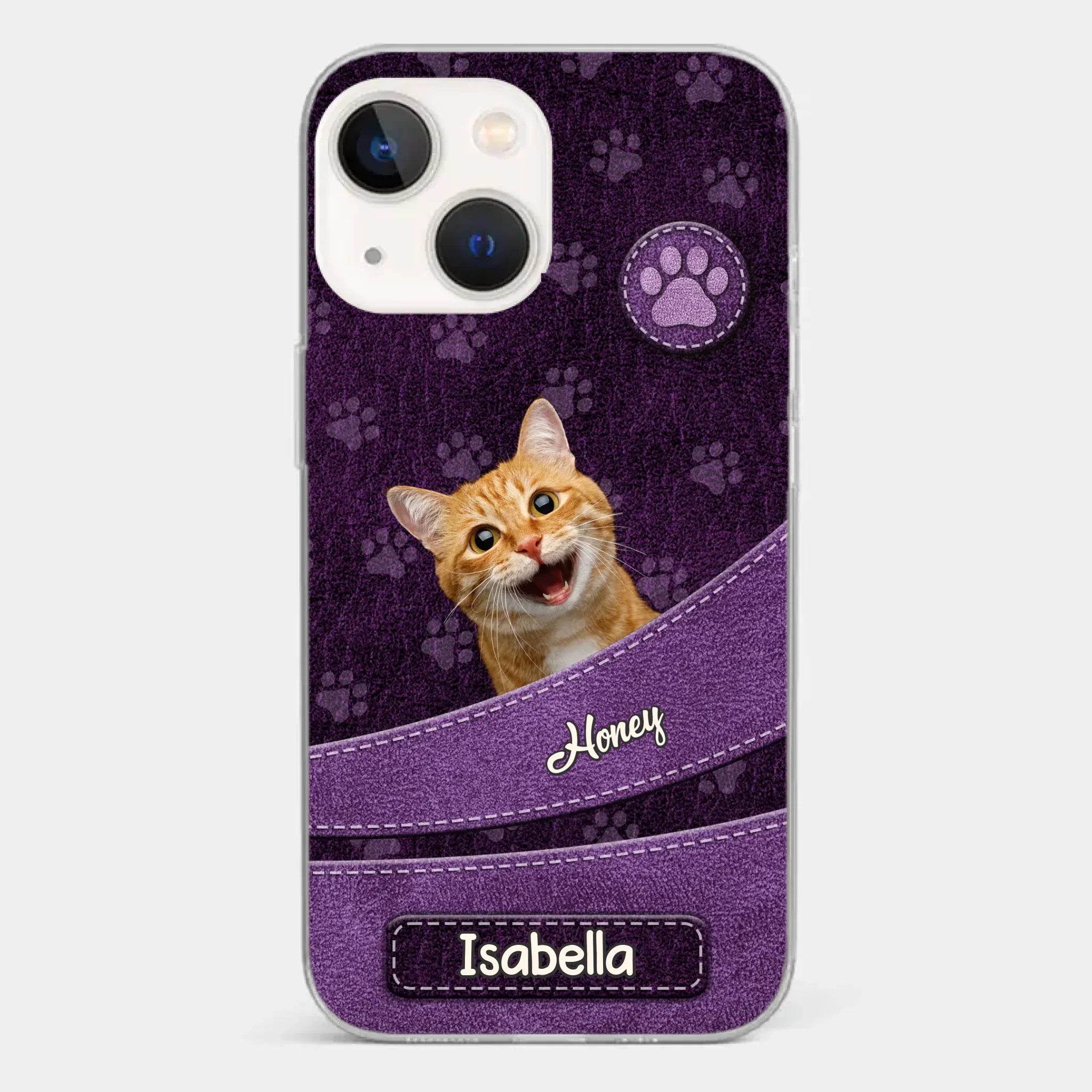 Custom Photo Unconditional Love Has Four Paws - Dog & Cat Personalized Custom Clear Phone Case - Gift For Pet Owners, Pet Lovers