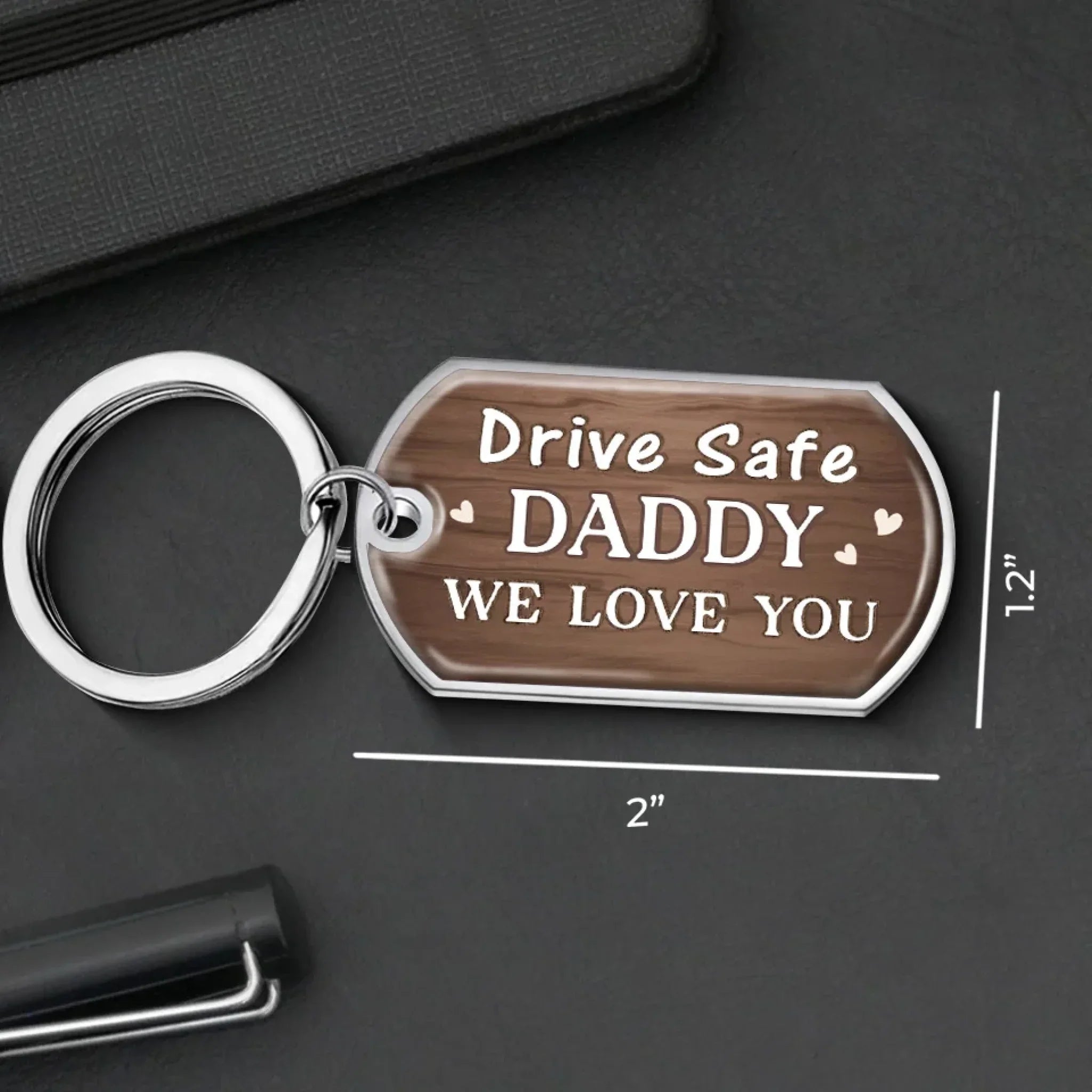 Heartfelt Gifts For Your Loved Ones - Family Personalized Custom Keychain - Gift For Family Members