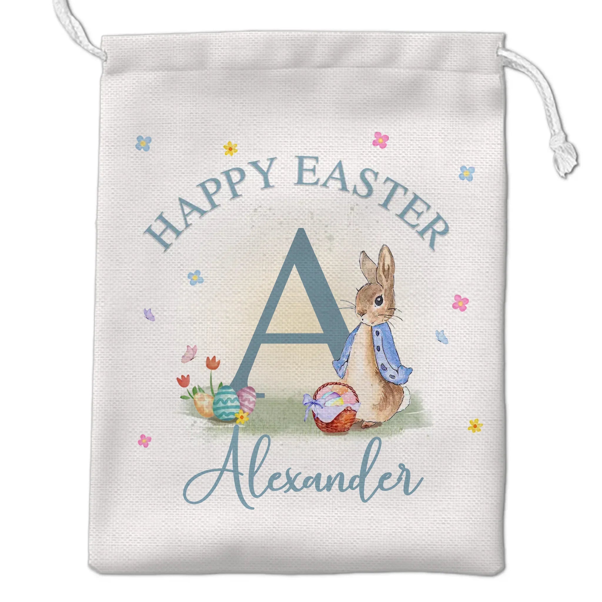 Wishing You A Happy Easter Filled With Love - Family Personalized Custom Favor Bag - Easter Gift For Family Members