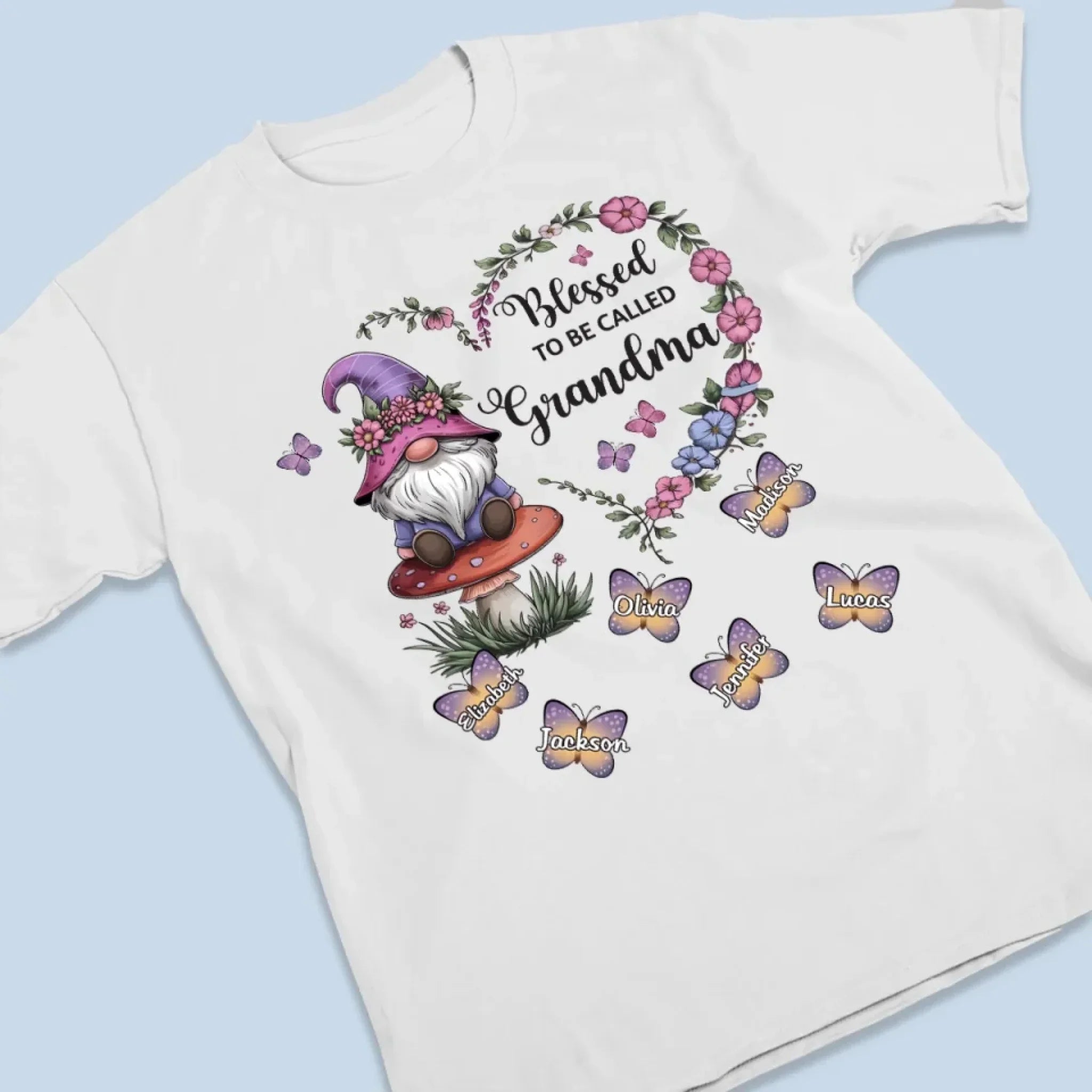 Life Begins With Mom’s Love - Family Personalized Custom Unisex T-shirt, Premium T-shirt, Hoodie - Mother's Day Gift For Mom, Grandma