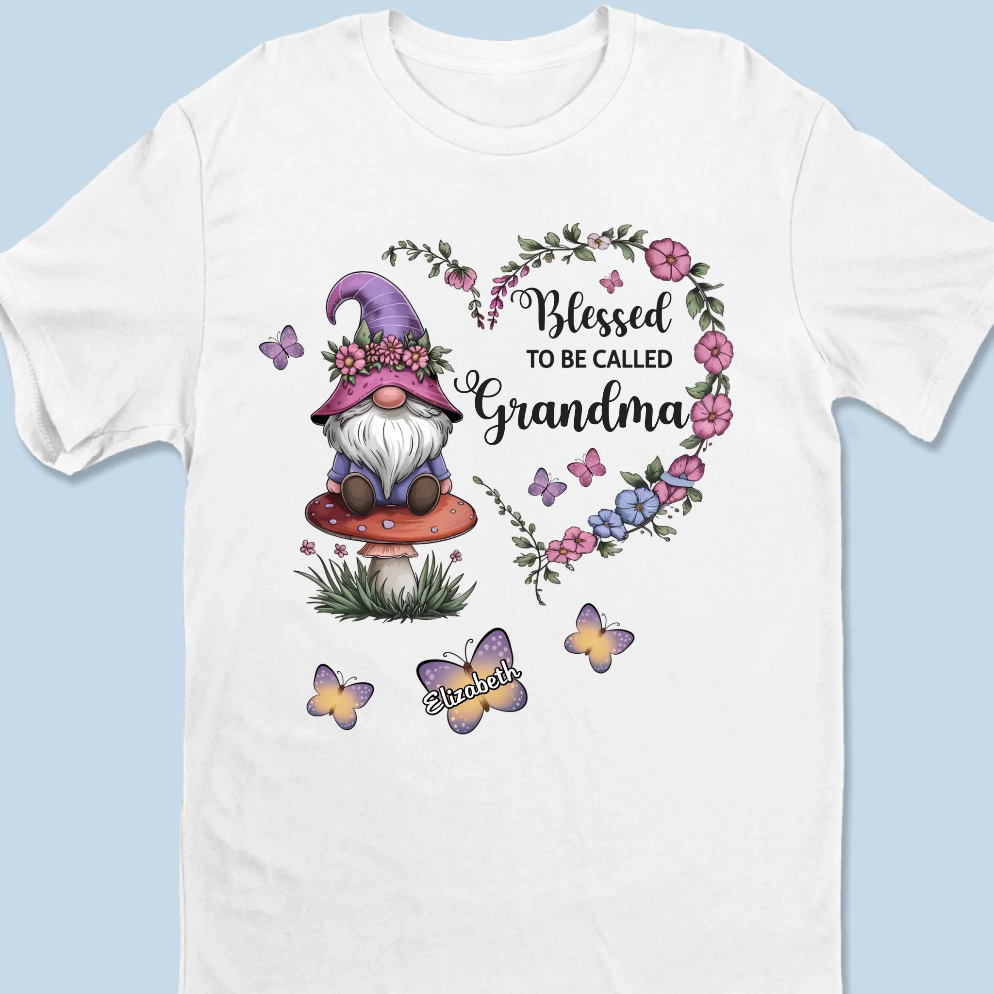 Life Begins With Mom’s Love - Family Personalized Custom Unisex T-shirt, Premium T-shirt, Hoodie - Mother's Day Gift For Mom, Grandma