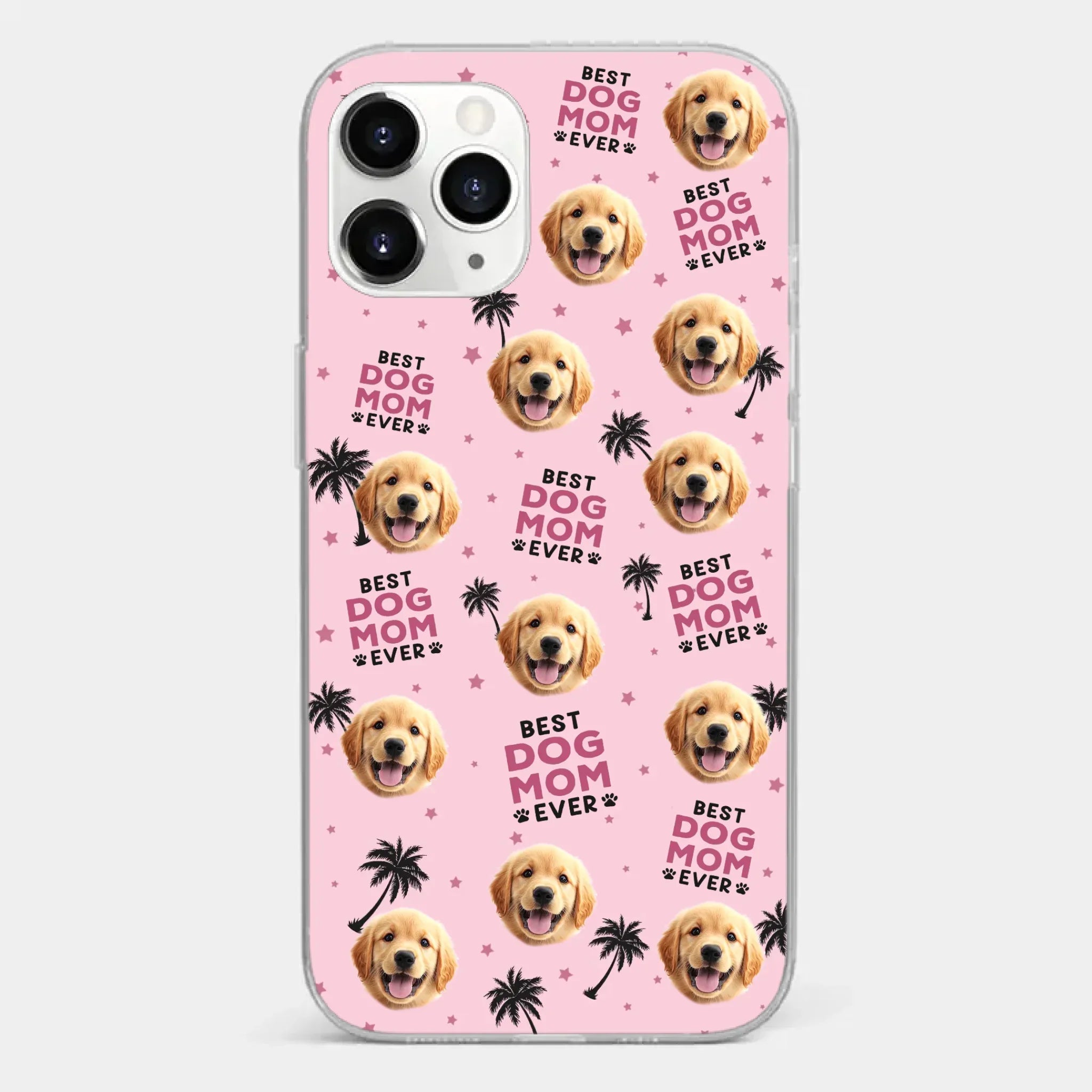 Custom Photo Best Pet Parents Ever - Dog & Cat Personalized Custom Clear Phone Case - Gift For Pet Owners, Pet Lovers