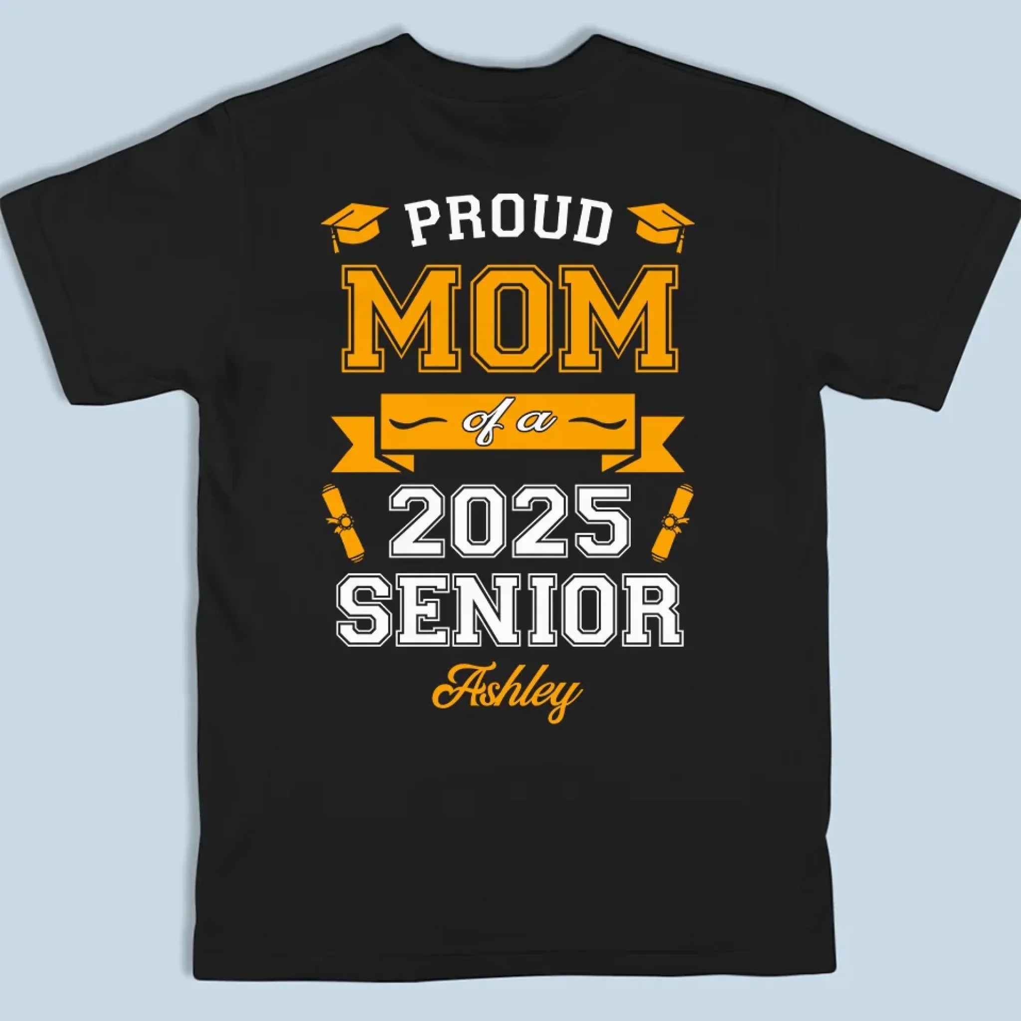 Proud Mom Of Amazing Children - Family Personalized Custom Back Printed Unisex T-shirt, Hoodie, Sweatshirt - Gift For Family Members