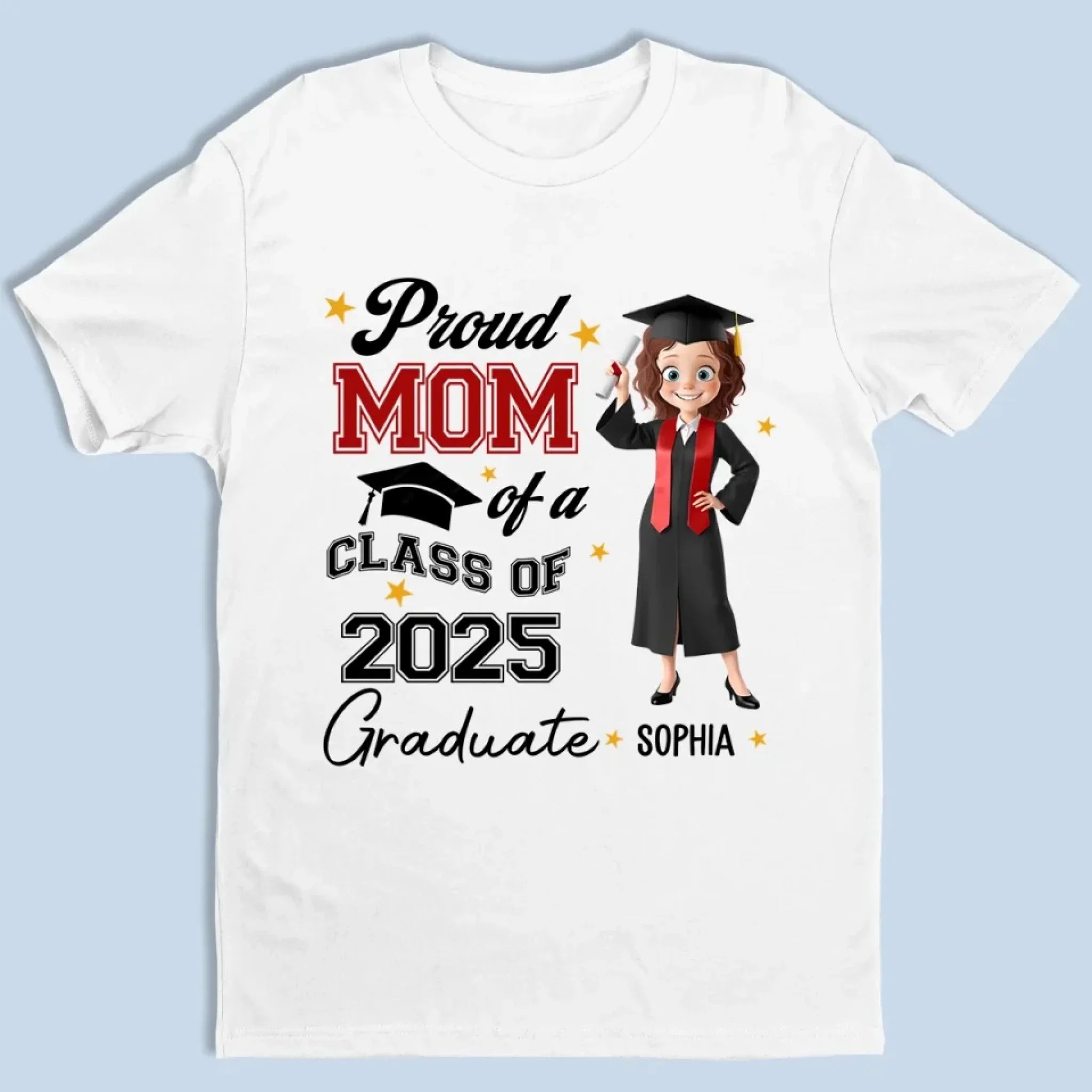 Once A Student, Now A Legend - Family Personalized Custom Unisex T-shirt, Premium T-shirt, Hoodie - Graduation Gift For Family Members, Siblings, Brothers, Sisters