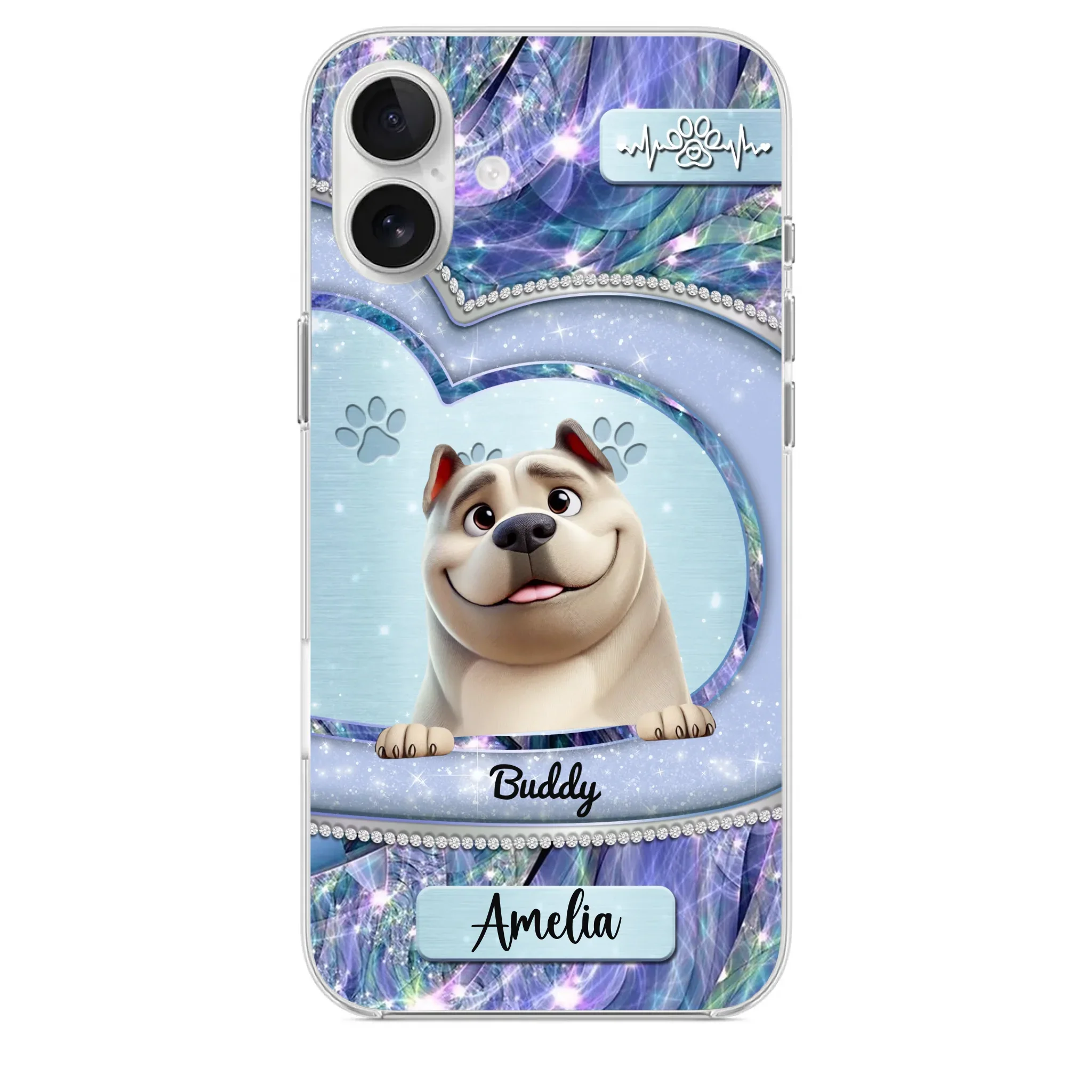 Life Is Better With A Dog - Dog Personalized Custom Clear Phone Case - Gift For Pet Owners, Pet Lovers
