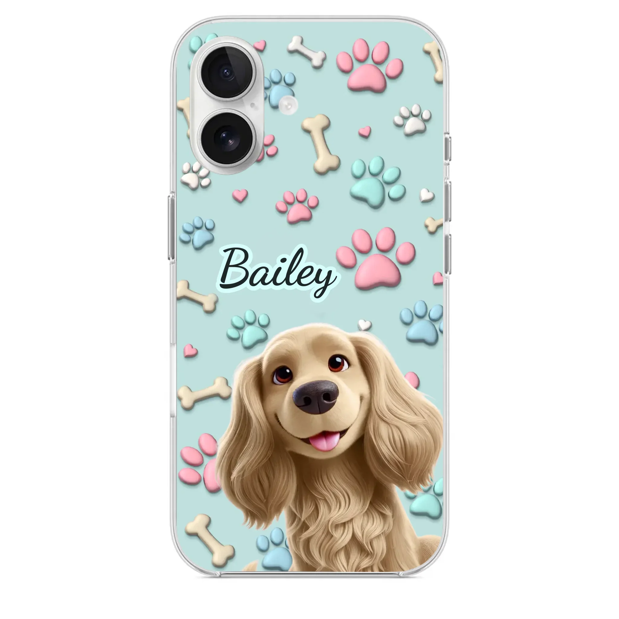 My Forever Best Friend - Dog Personalized Custom Clear Phone Case - Gift For Pet Owners, Pet Lovers