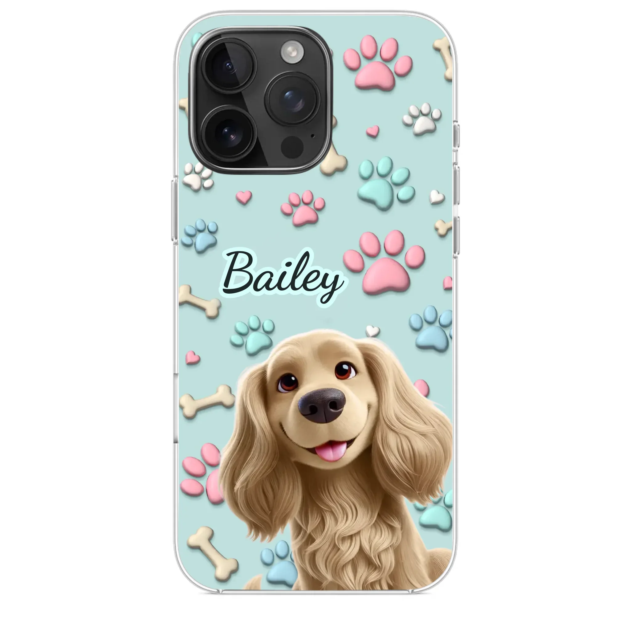 My Forever Best Friend - Dog Personalized Custom Clear Phone Case - Gift For Pet Owners, Pet Lovers