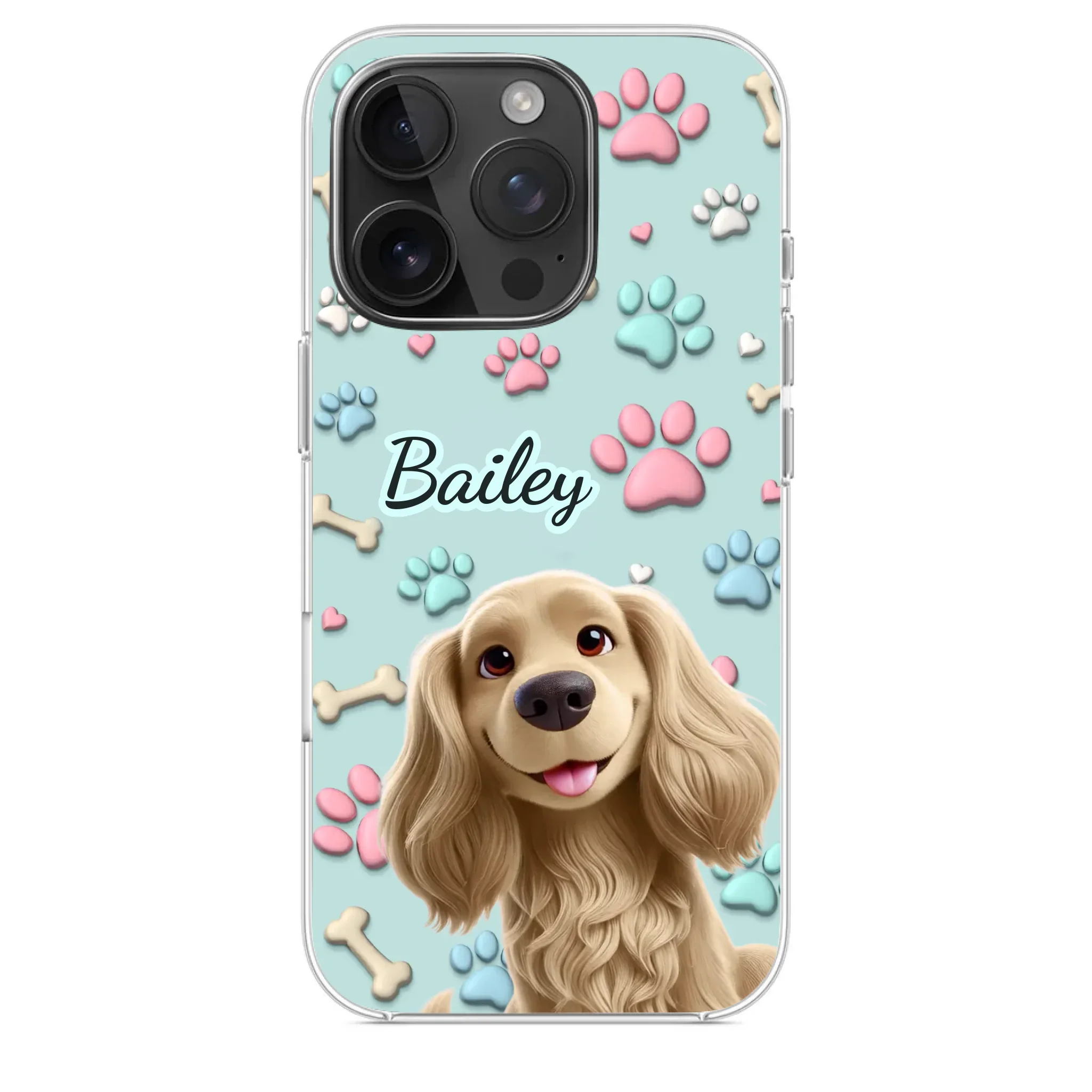 My Forever Best Friend - Dog Personalized Custom Clear Phone Case - Gift For Pet Owners, Pet Lovers