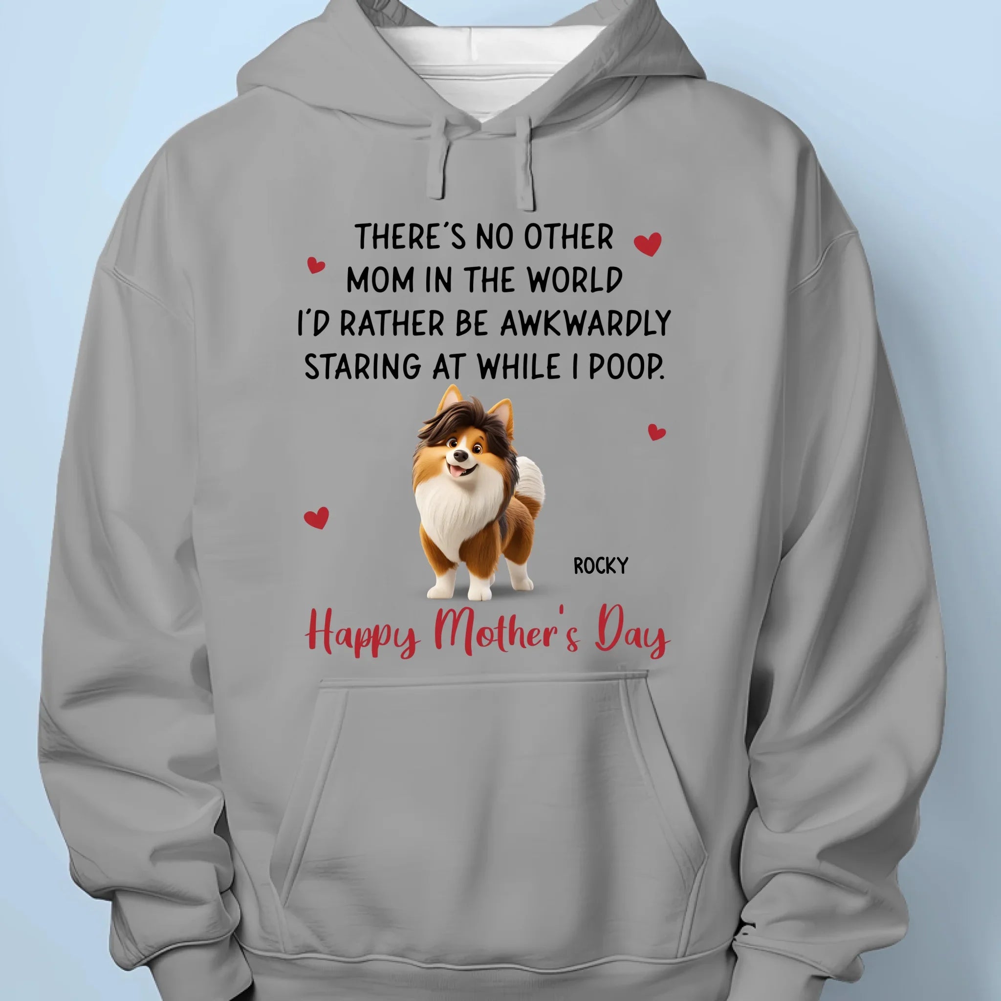 No Privacy, Just Love - Dog Personalized Custom Unisex T-shirt, Premium T-shirt, Hoodie - Mother's Day, Gift For Pet Owners, Pet Lovers