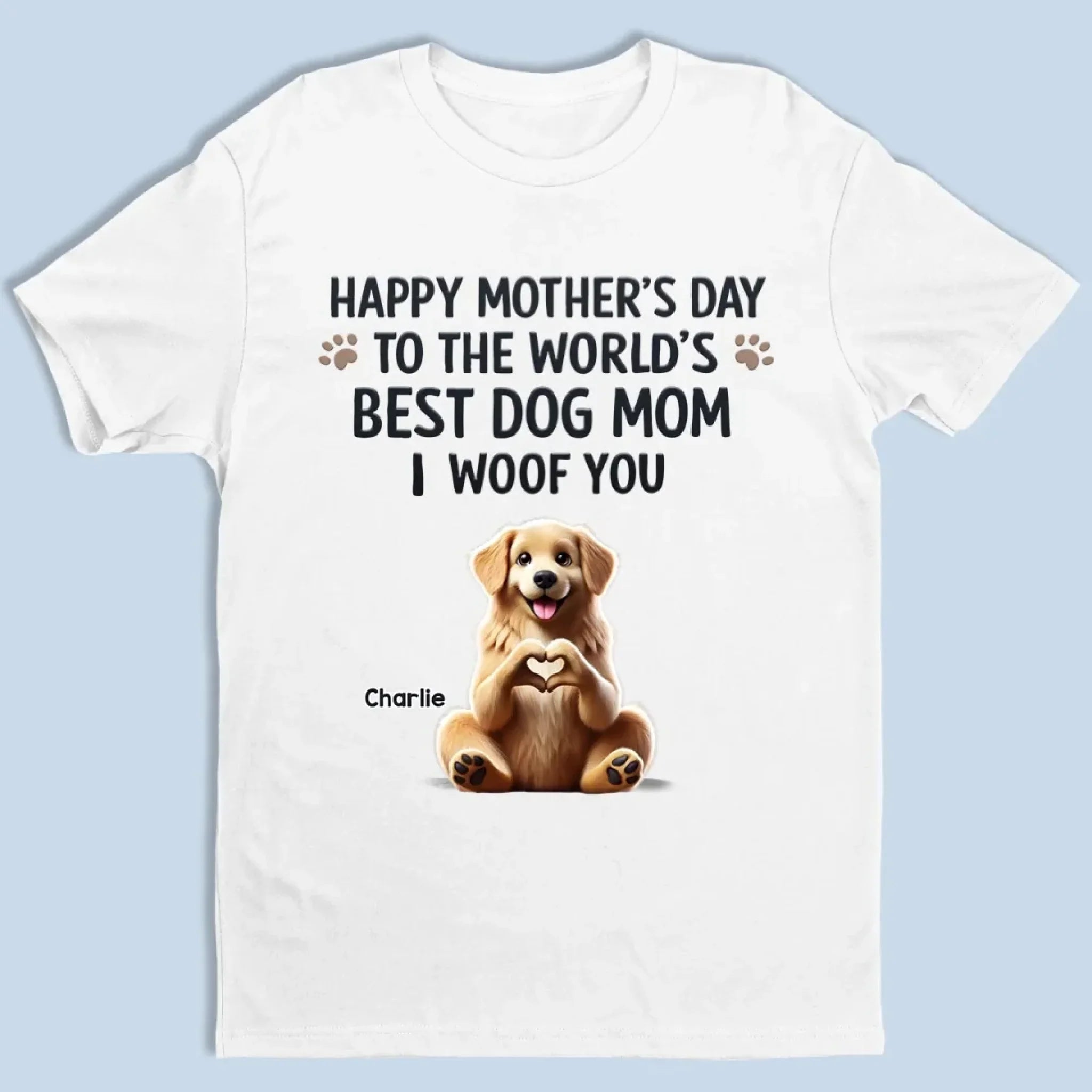 A Dog Mom’s Love Is Unmatched - Dog Personalized Custom Unisex T-shirt, Premium T-shirt, Hoodie - Mother's Day, Gift For Pet Owners, Pet Lovers