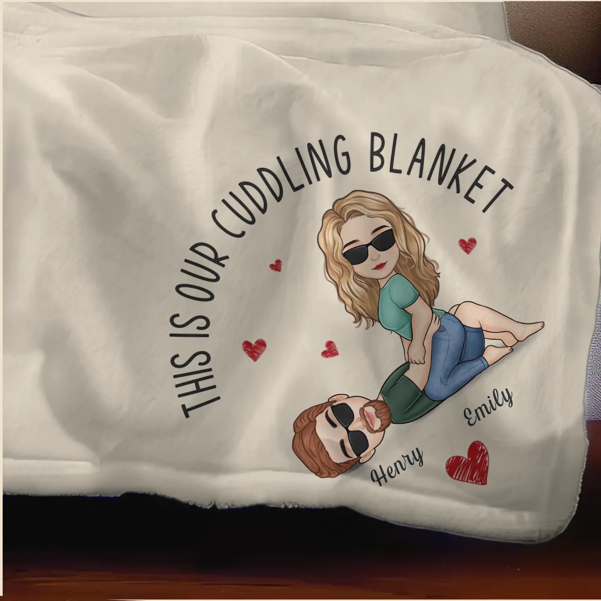 You Are My Favorite Thing To Do - Couple Personalized Custom Blanket - Gift For Husband Wife, Anniversary
